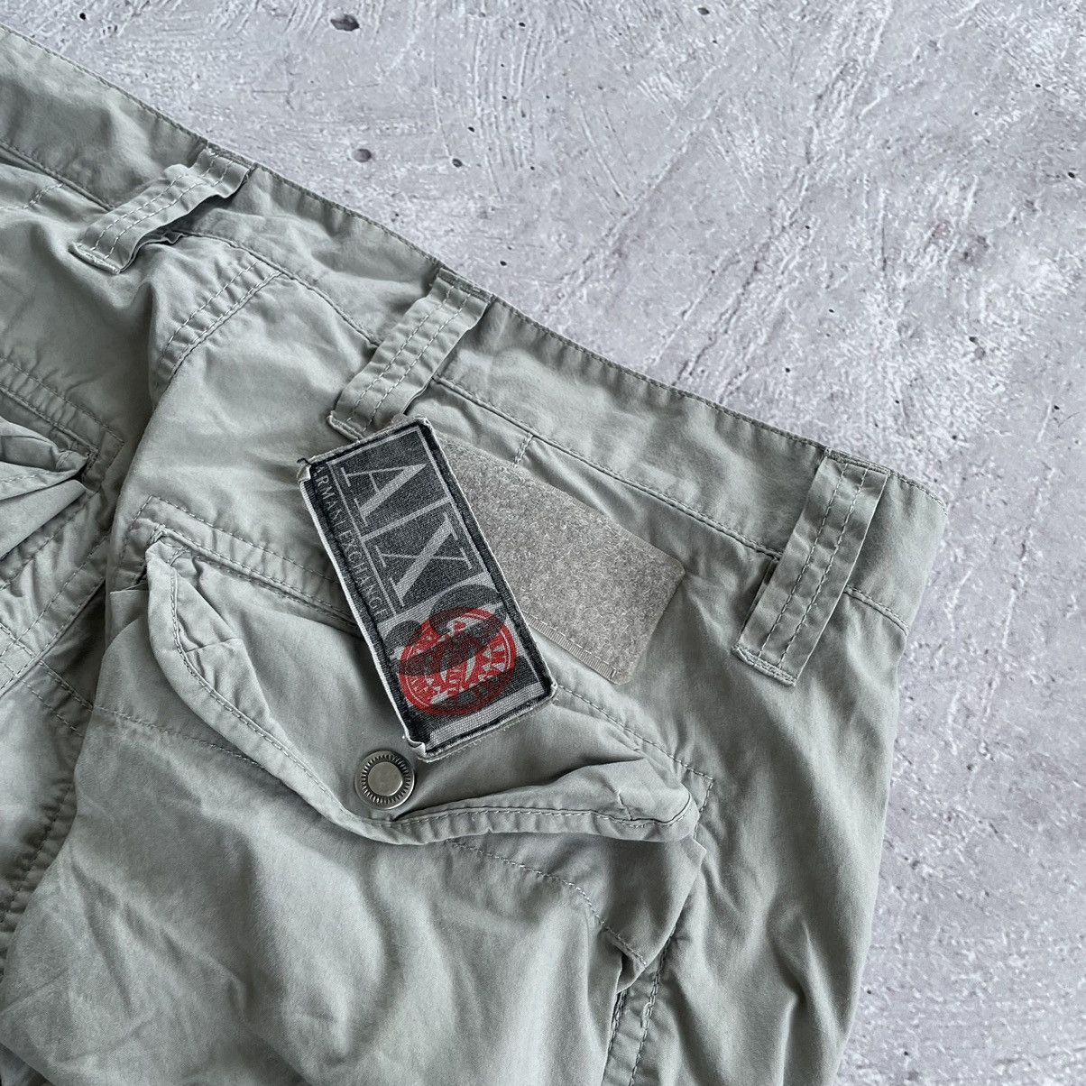 Armani Exchange × Japanese Brand 🔥RARE🔥Pocket Cargo pants Armani Exchange y2k multipocket Size US 30 / EU 46 - 12 Thumbnail