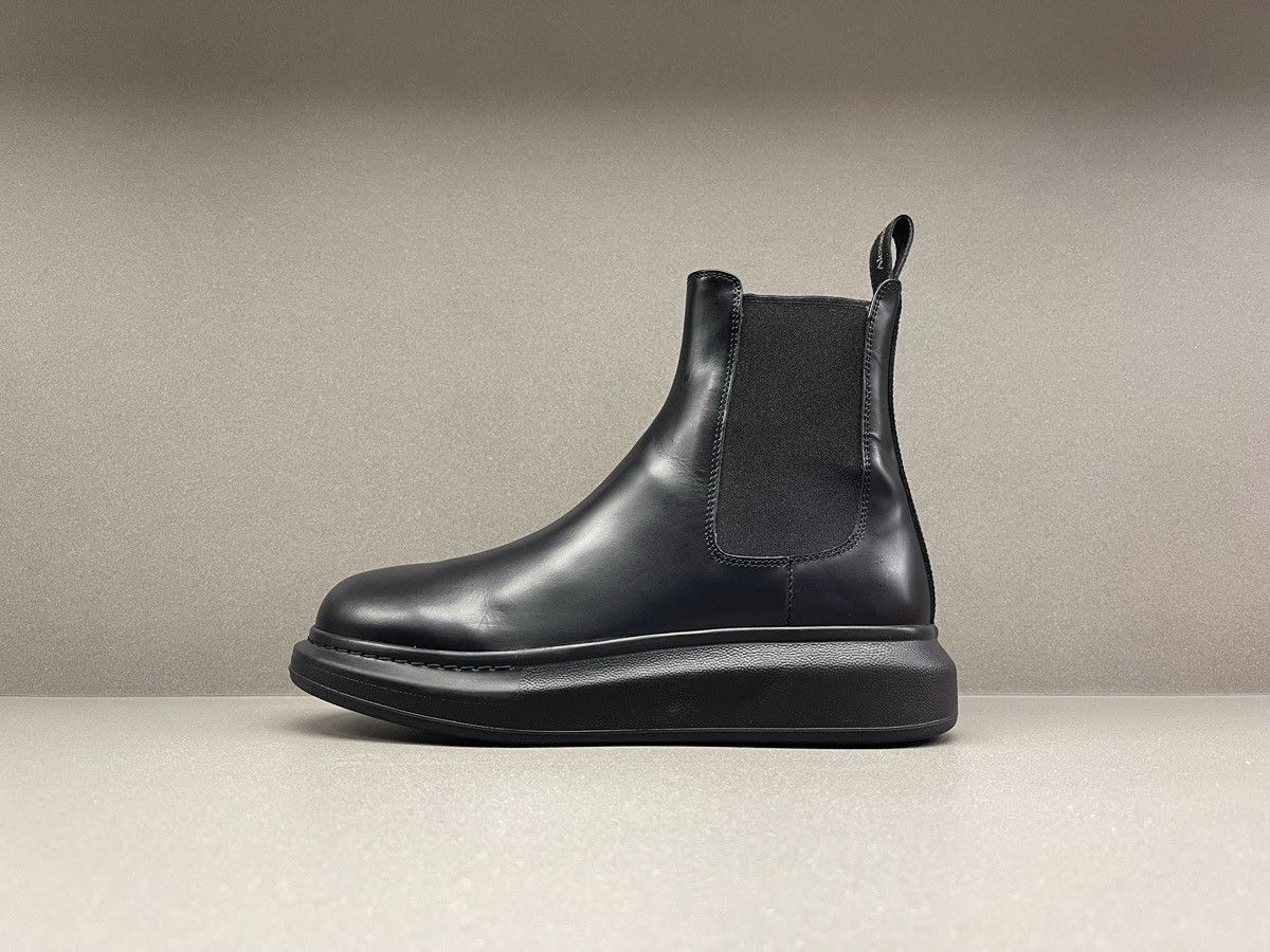 Alexander McQueen Alexander McQueen Hybrid Chelsea Boot Black Size US 8 / EU 41 - 5 Thumbnail