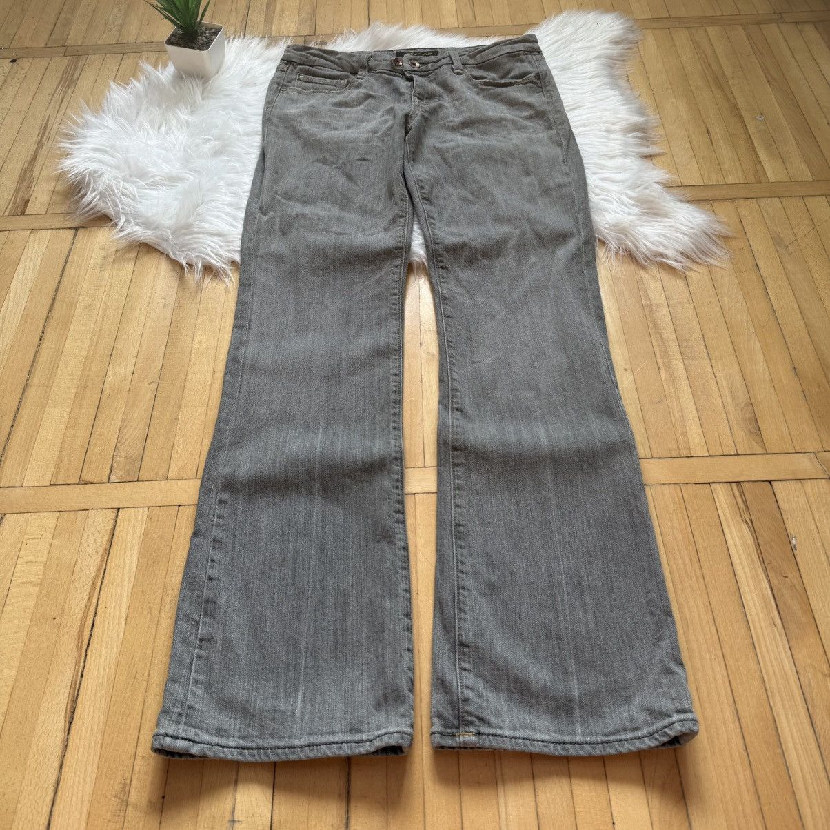 If Six Was Nine 📌 Vintage Y2K Anoname Flare Bootcut Low Rise LGB Jeans Size 30" / US 8 / IT 44 - 8 Thumbnail
