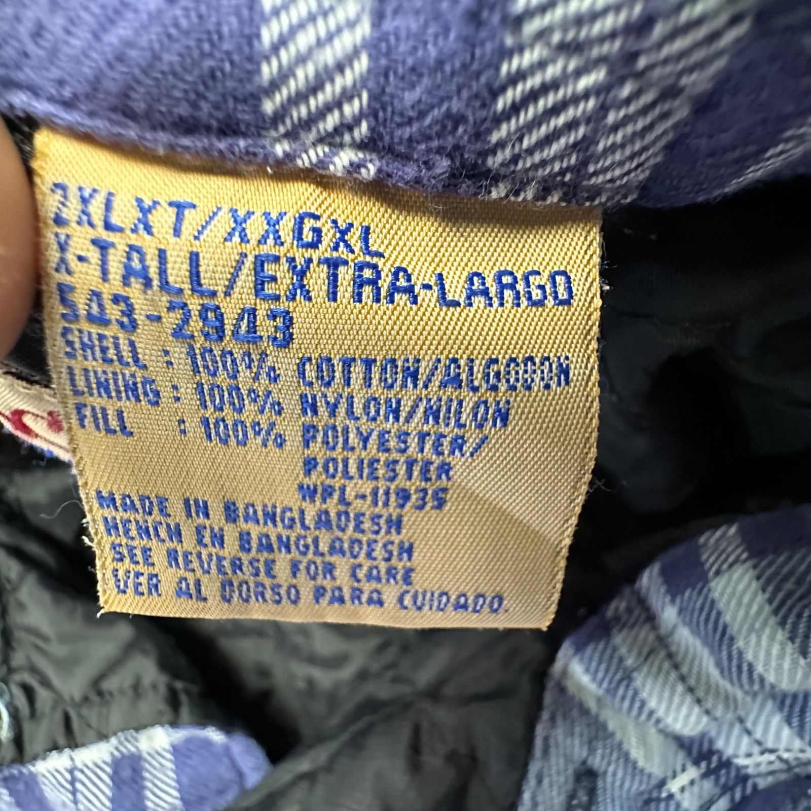 Big Mac VTG Big Mac Flannel Quilt Lined Pearl Snap Shirt Mens 2XLT Size US XXL / EU 58 / 5 - 7 Thumbnail