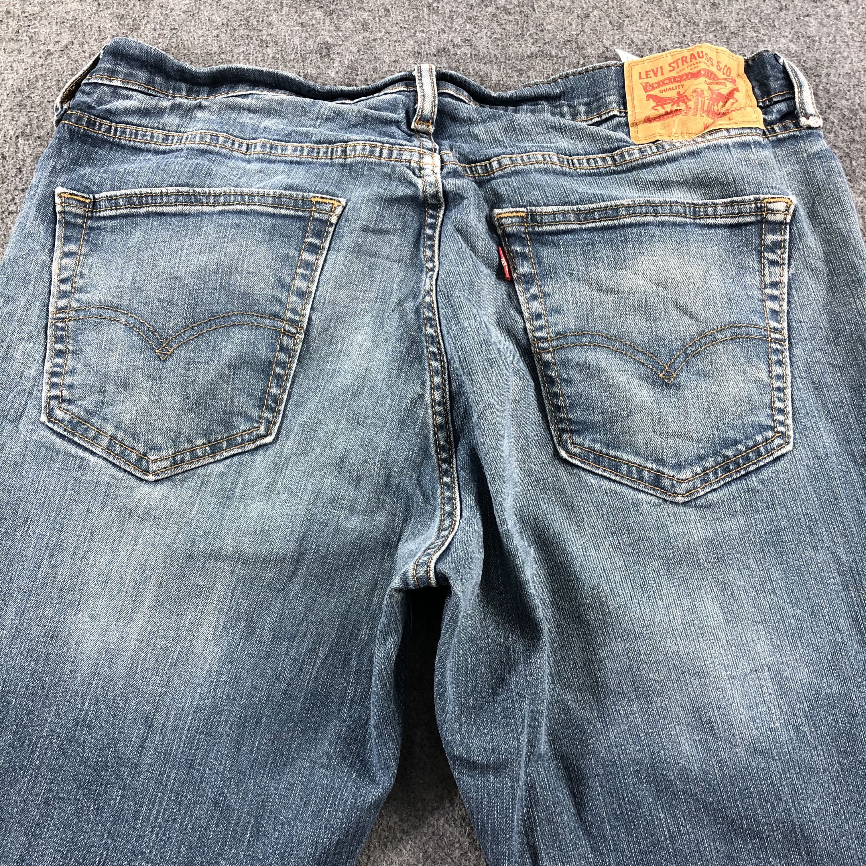 Levi's Vintage Blue Wash Levis Jeans-J2671 Size US 32 / EU 48 - 4 Thumbnail
