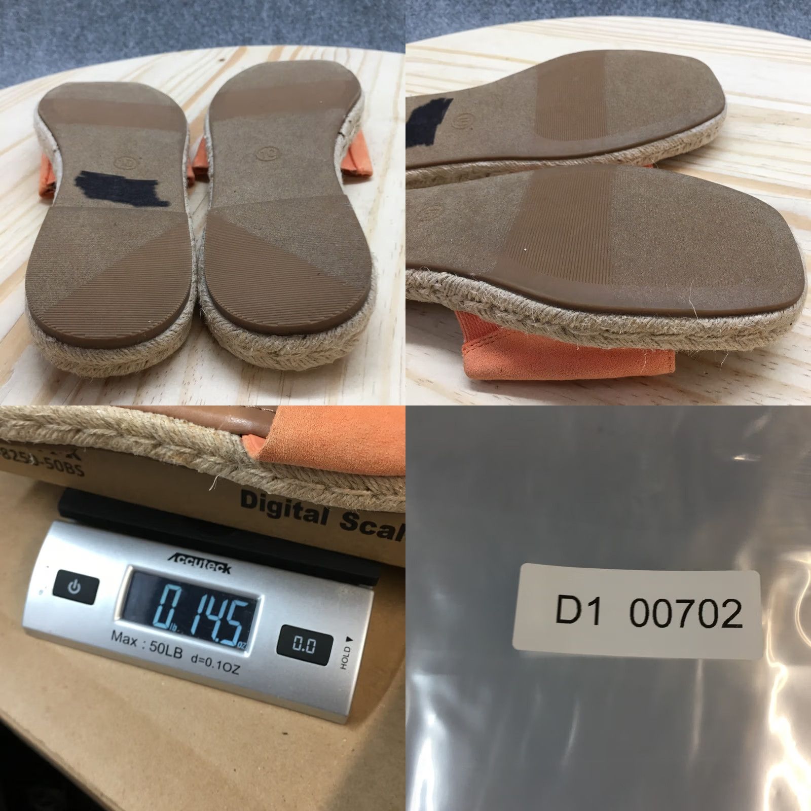 Vintage Universal Thread Sandals Womens 10 Maren Slip On Espadrille Slide Orange Sandal Size US 10 / IT 40 - 10 Thumbnail