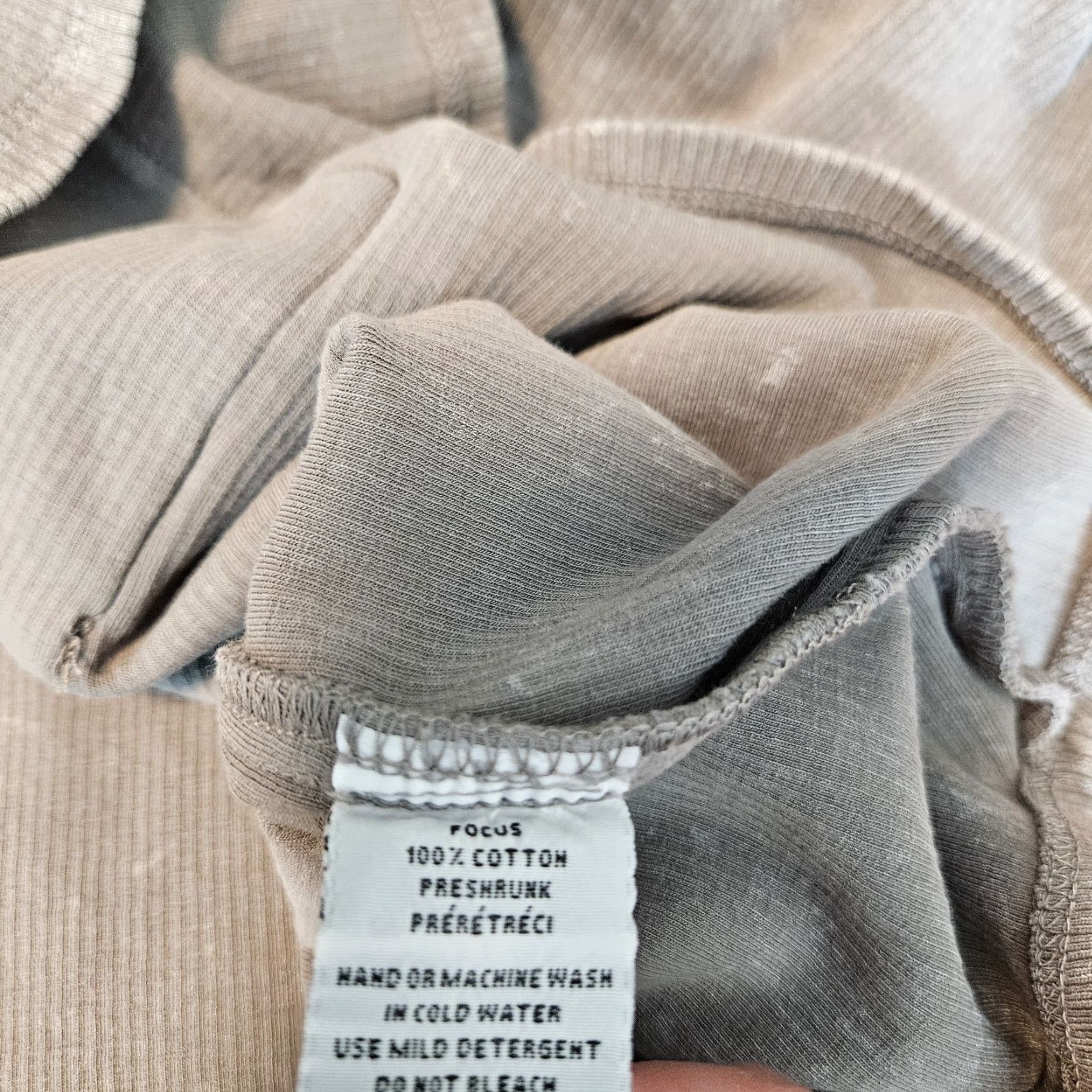 Alife Focus Casual Life Womens Cowl Neck Pullover Sz Medium Gray Cotton Shirt Pullover M Womens Size M / US 6-8 / IT 42-44 - 4 Thumbnail
