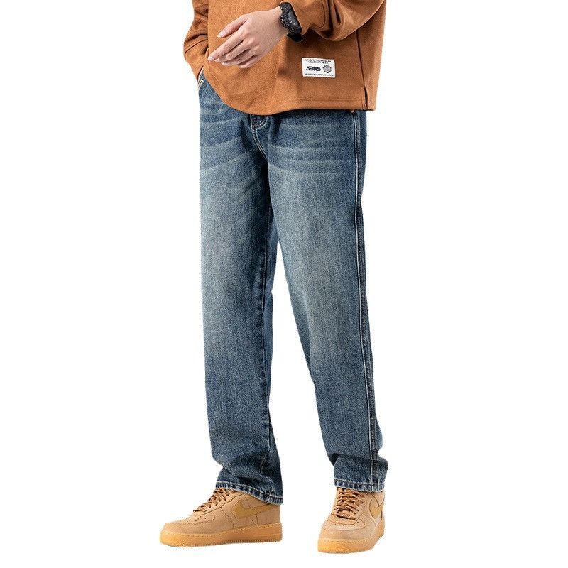 Japanese Brand × Jean Retro loose high street wide leg jeans Size US 32 / EU 48 - 4 Thumbnail