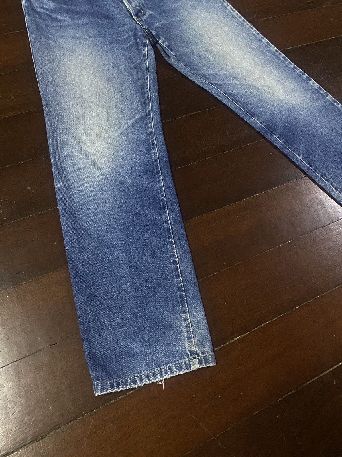 agnes b. FIRE 🔥 vintage 90s AGNES B flare jeans nice faded Size US 34 / EU 50 - 5 Thumbnail