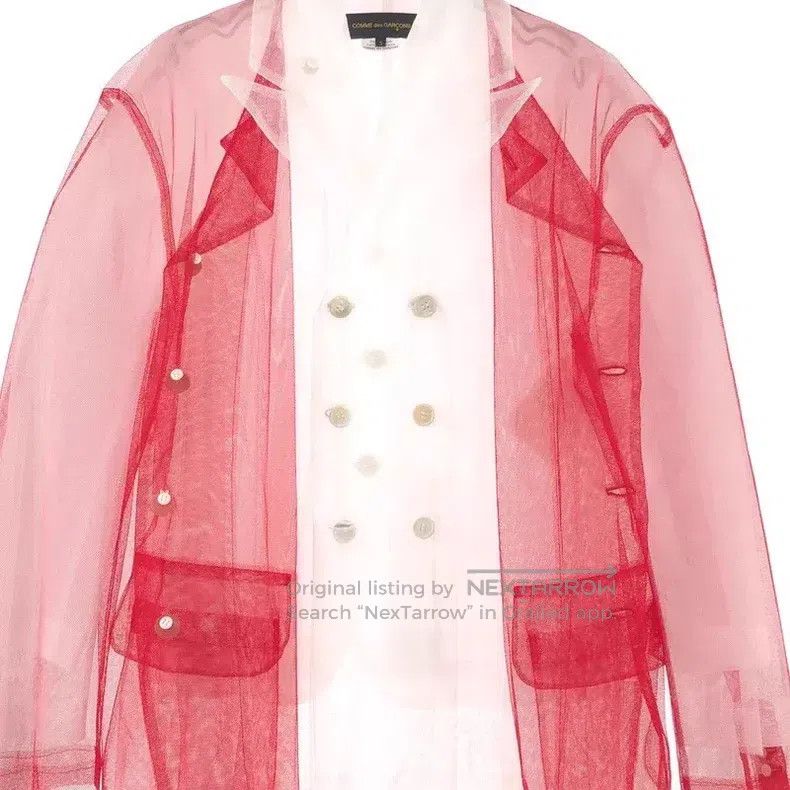 Comme des Garcons Comme Des Garcons Multi-layer Netted Jacket Size S / US 4 / IT 40 - 3 Thumbnail