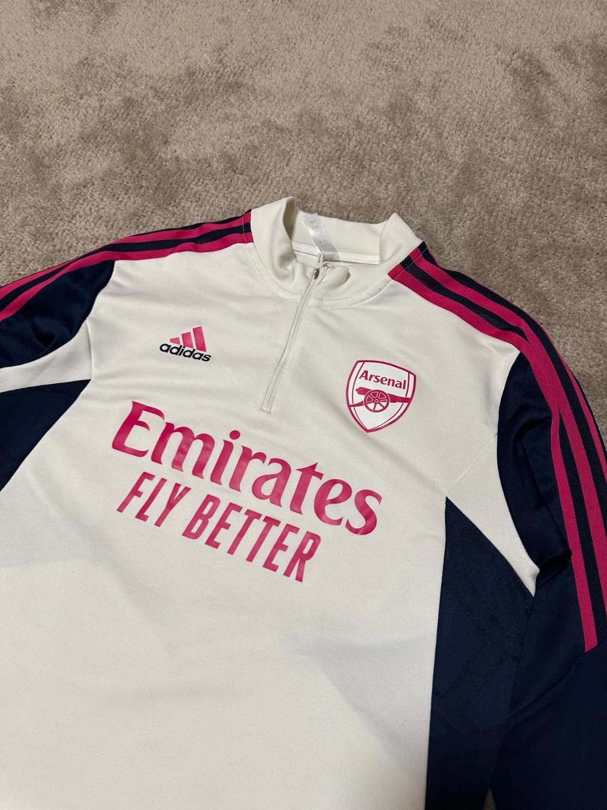Adidas Arsenal Jacket 2021/2022 Sweatshirt Football Training Track Size US M / EU 48-50 / 2 - 4 Thumbnail