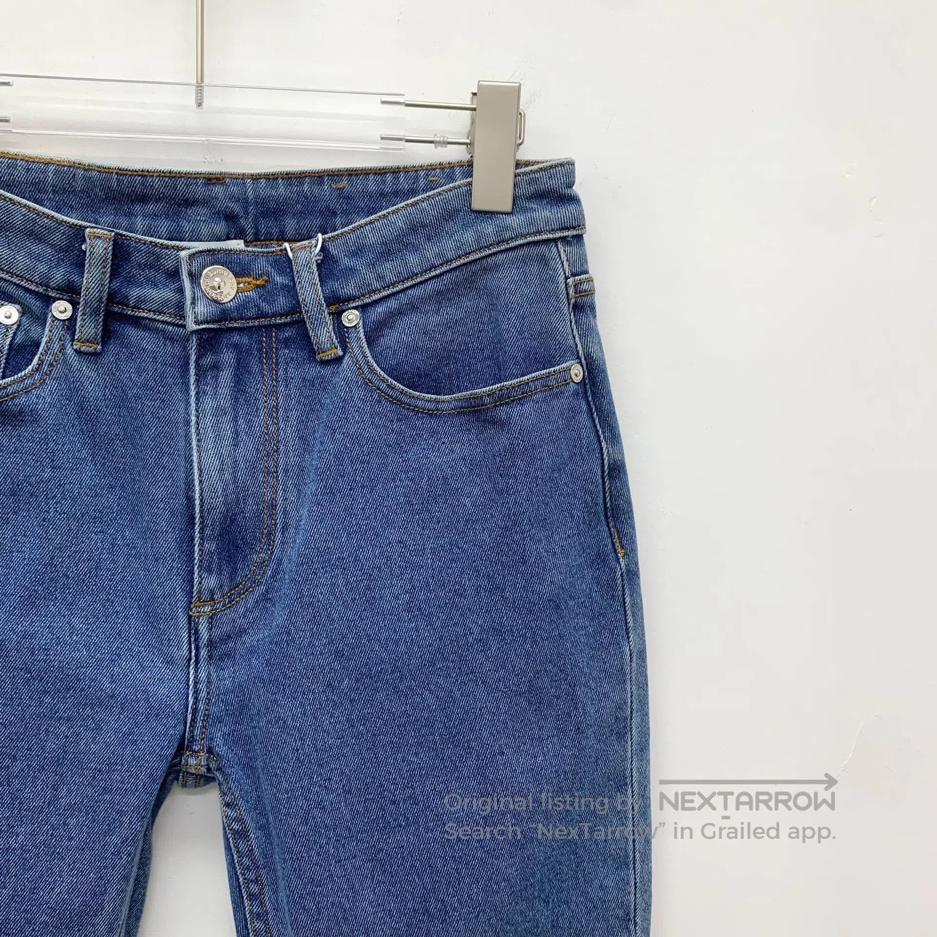 Burberry Burberry Dark blue cotton casual denim long pants| Size US 27 - 3 Thumbnail