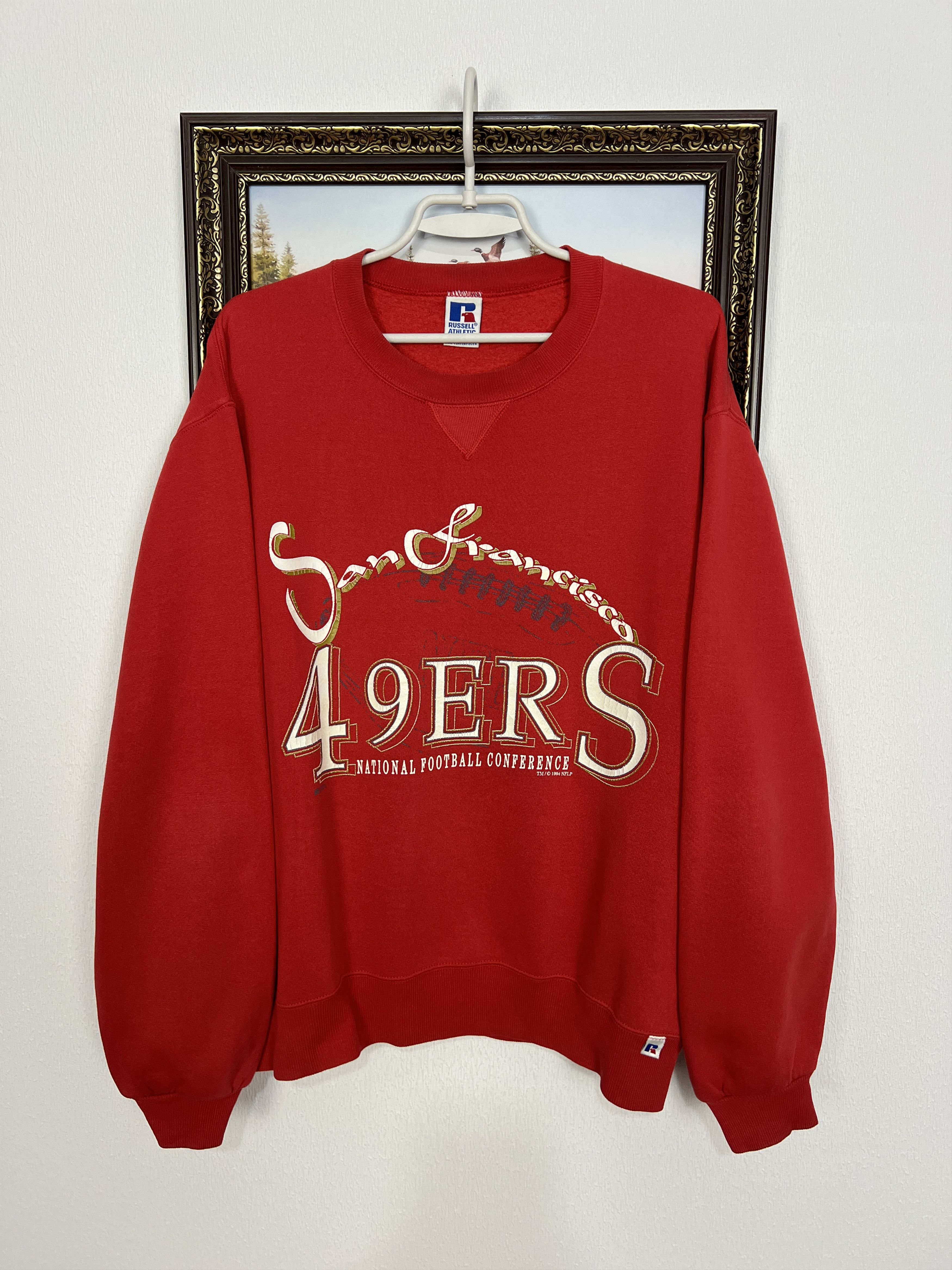 Russell Athletic Vintage NFL 49Ers San Francisco Sweatshirt Crewneck Rare Size US M / EU 48-50 / 2 - 1 Thumbnail