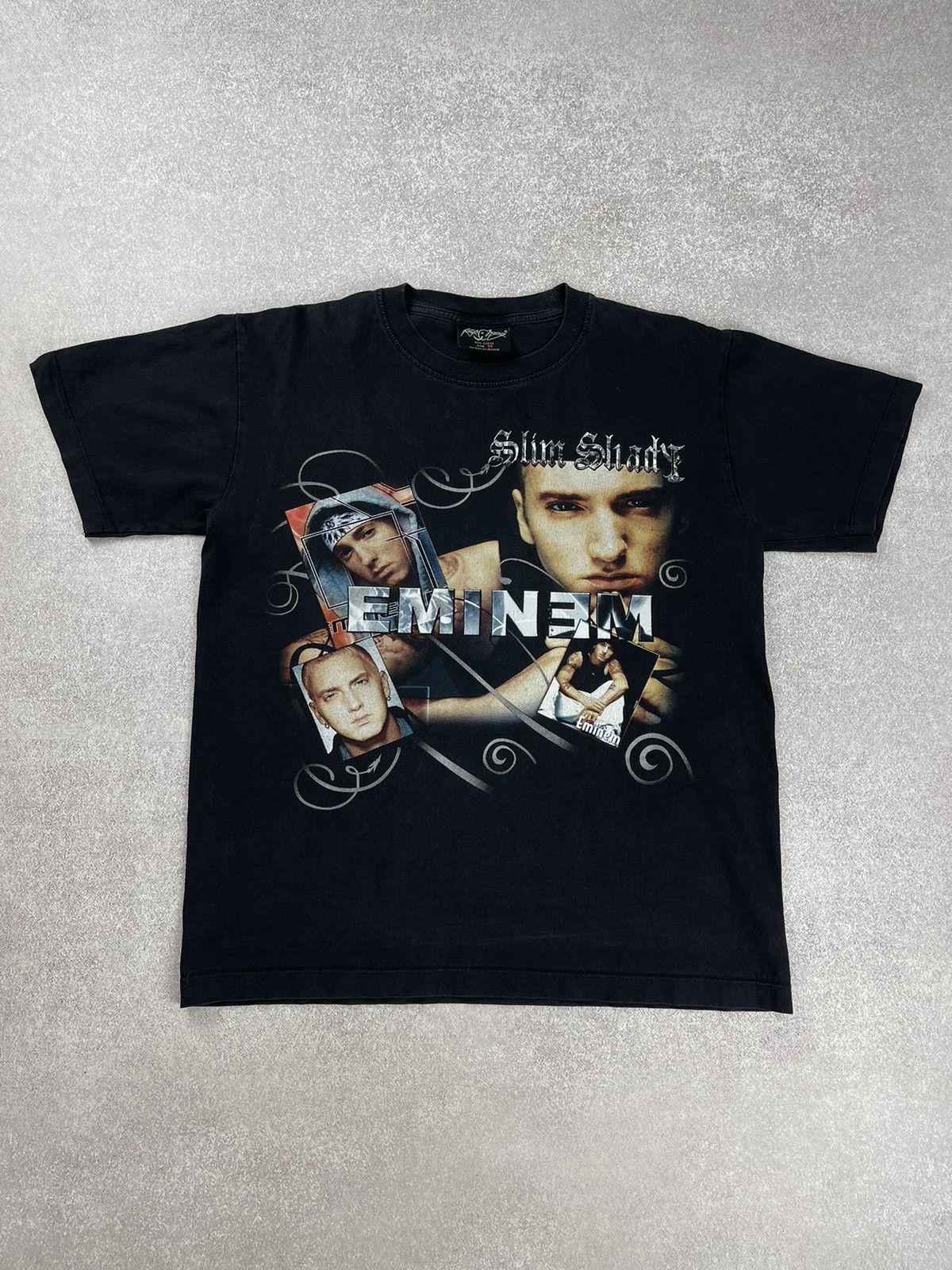 Eminem × Rap Tees × Vintage Vintage Eminem Slim Shady Rap T-Shirt Size US M / EU 48-50 / 2 - 1 Thumbnail