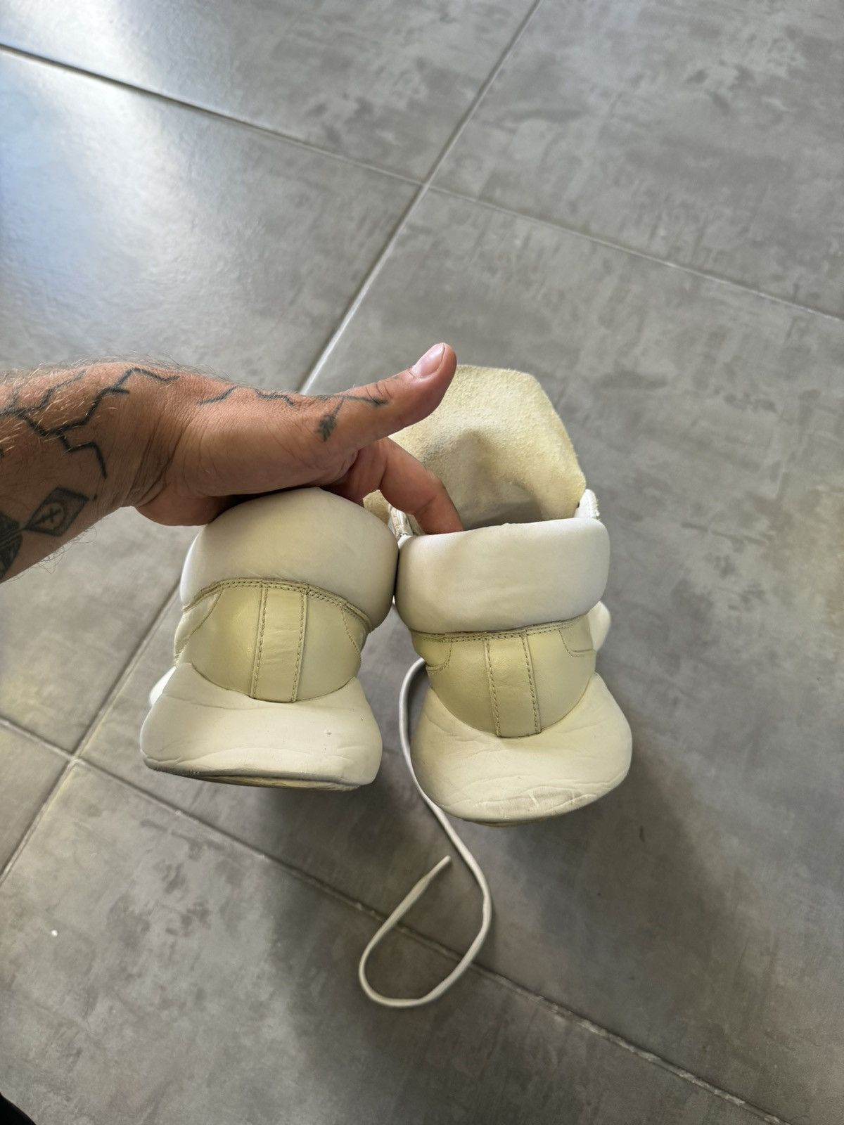 Rick Owens Rick Owens X adidas runner Size US 9 / EU 42 - 13 Thumbnail