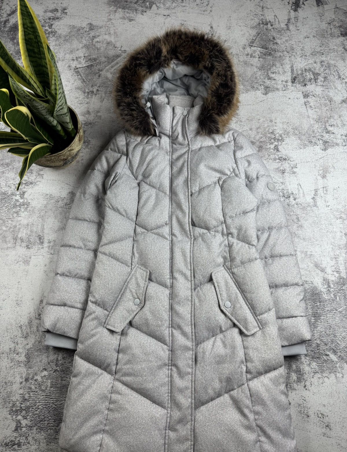 Barbour Barbour Sternway Fur Faux Quilt Women UK 8 Outdoor Down Parka Coat Jacket Puffer Size S / US 4 / IT 40 - 4 Thumbnail