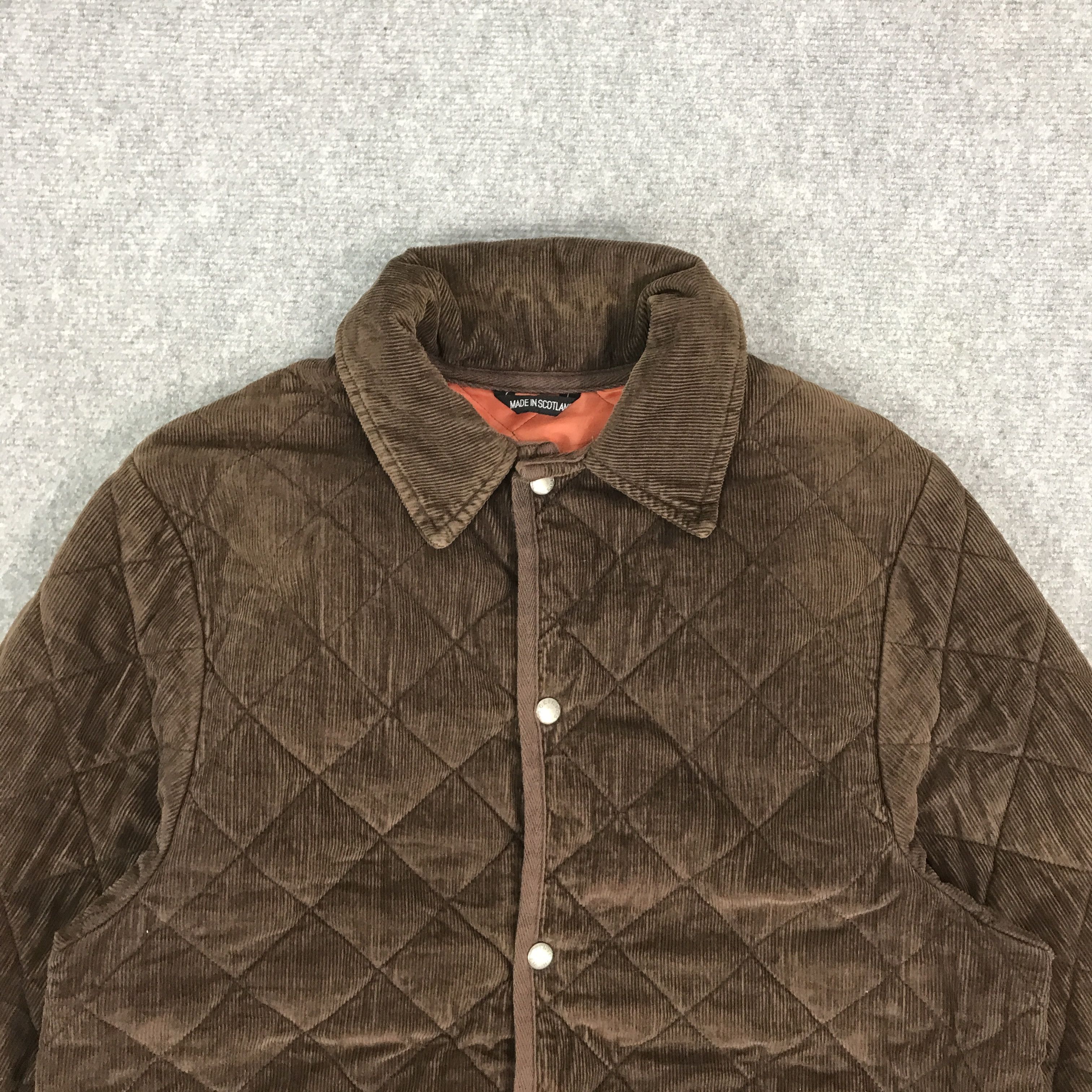 Japanese Brand × Mackintosh MACKINTOSH BROWN SNAP BUTTON JACKET Size US L / EU 52-54 / 3 - 3 Thumbnail