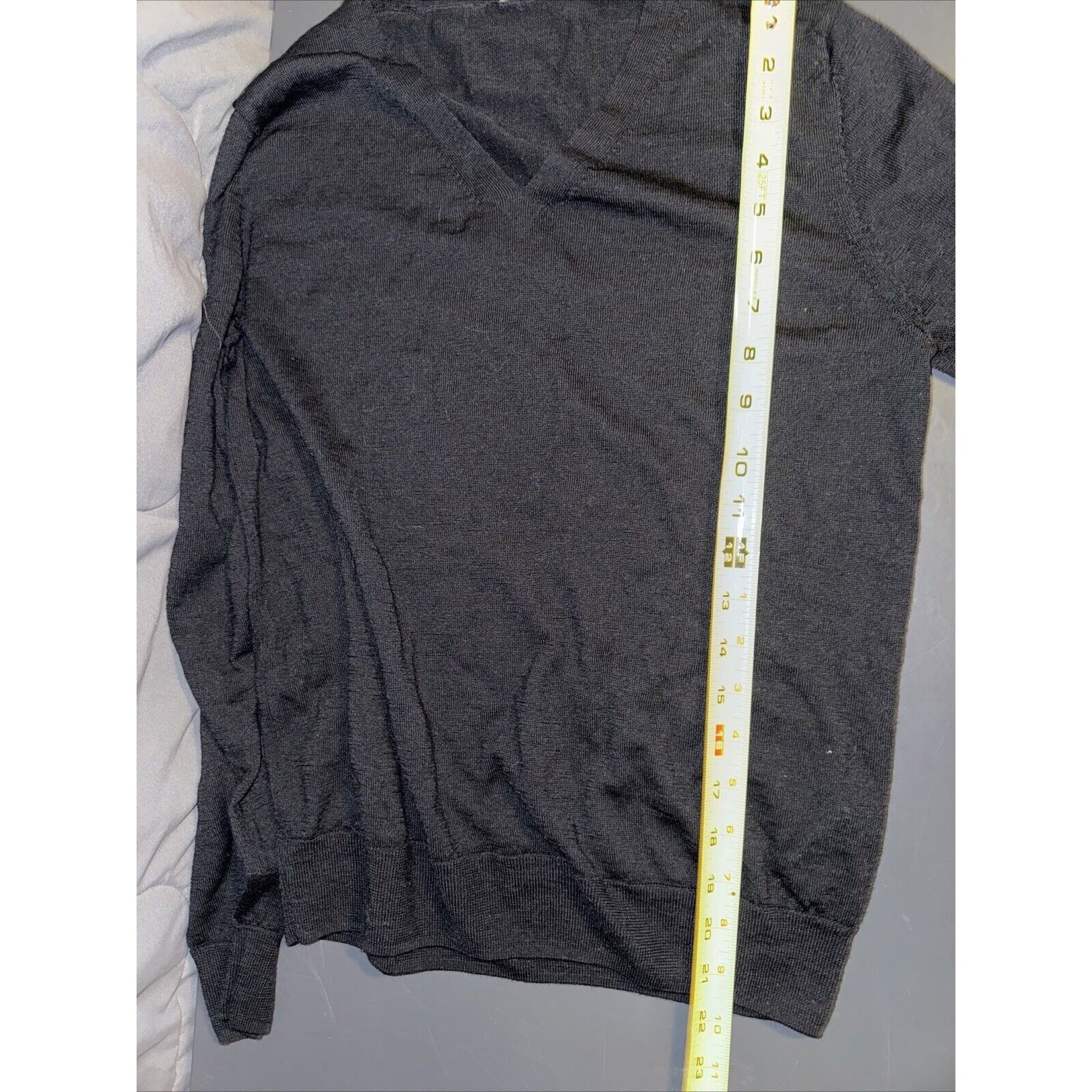 Other Unbranded Women's Merino Wool Sweater Silk Blend V Neck Size Size M / US 6-8 / IT 42-44 - 10 Thumbnail