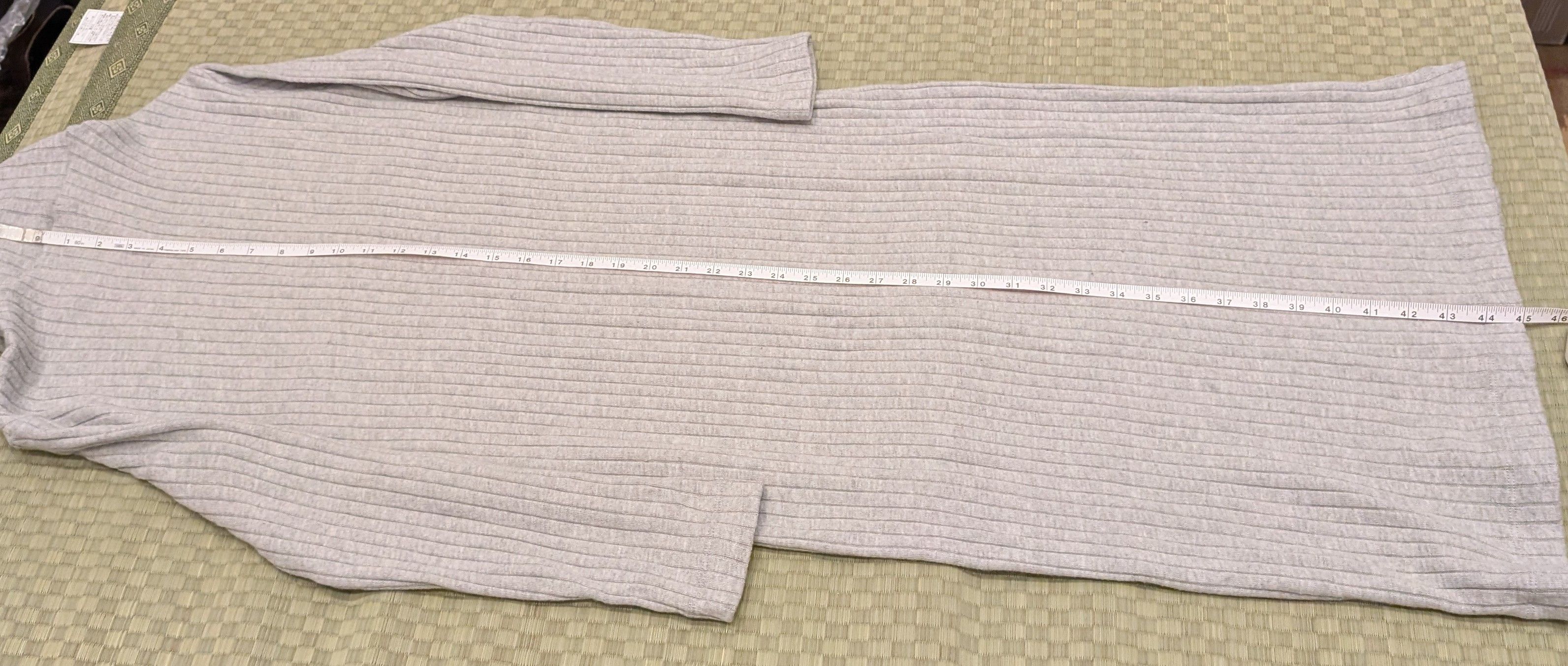 DONNI. NWT Donnie The Sweater Rib Turtleneck Dress Light Gray Size S / US 4 / IT 40 - 7 Thumbnail
