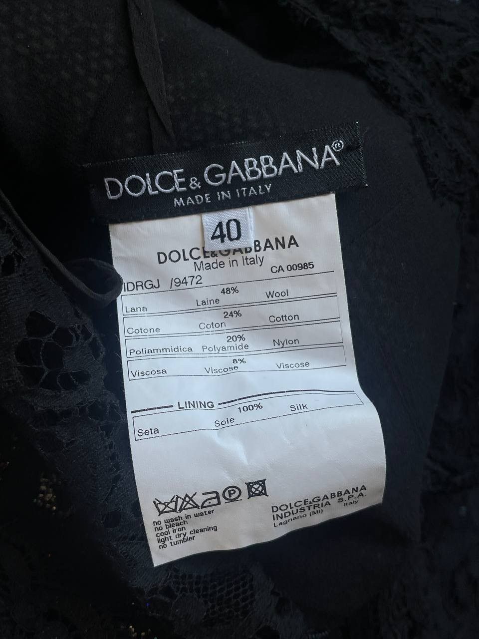 Dolce Gabbana 2004 ARCHIVE DRESS