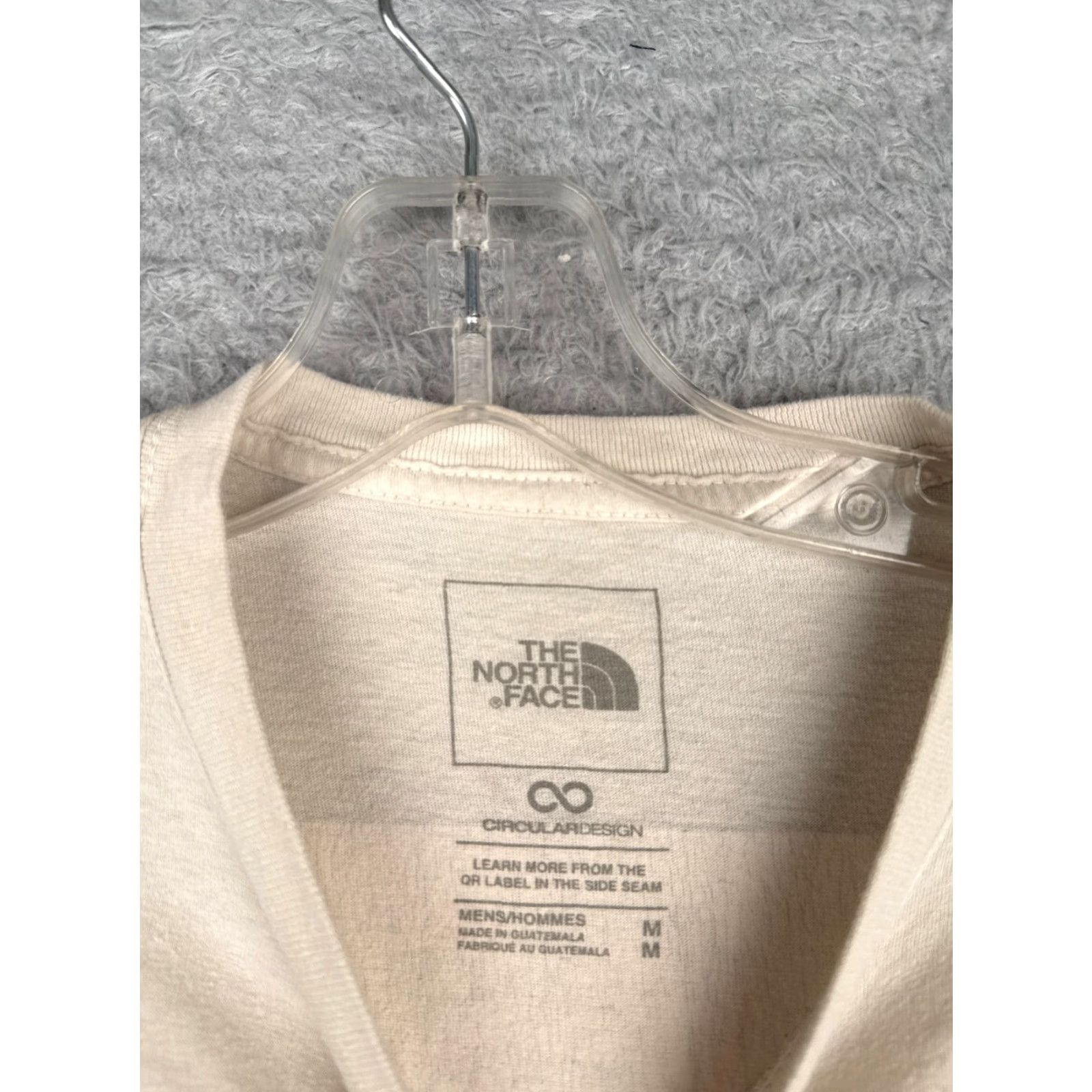 The North Face The North Face Shirt Men M Ivory Short Sleeve Crew Neck T-Shirt All Seasons Breathable Outdoor 90s? Size US M / EU 48-50 / 2 - 7 Thumbnail