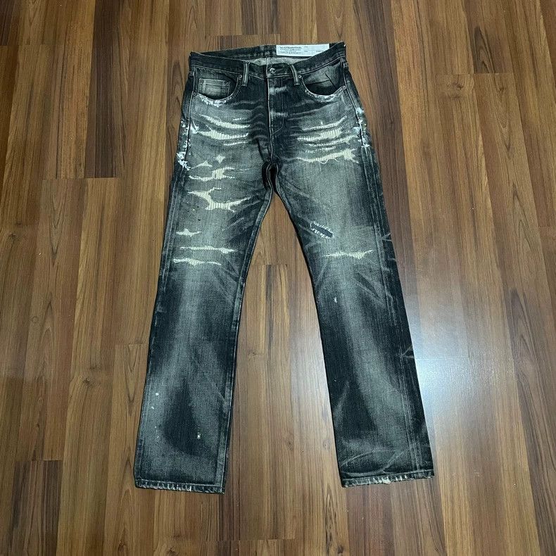 NEIGHBORHOOD 16SS Distressed Denim Jeans - dmc