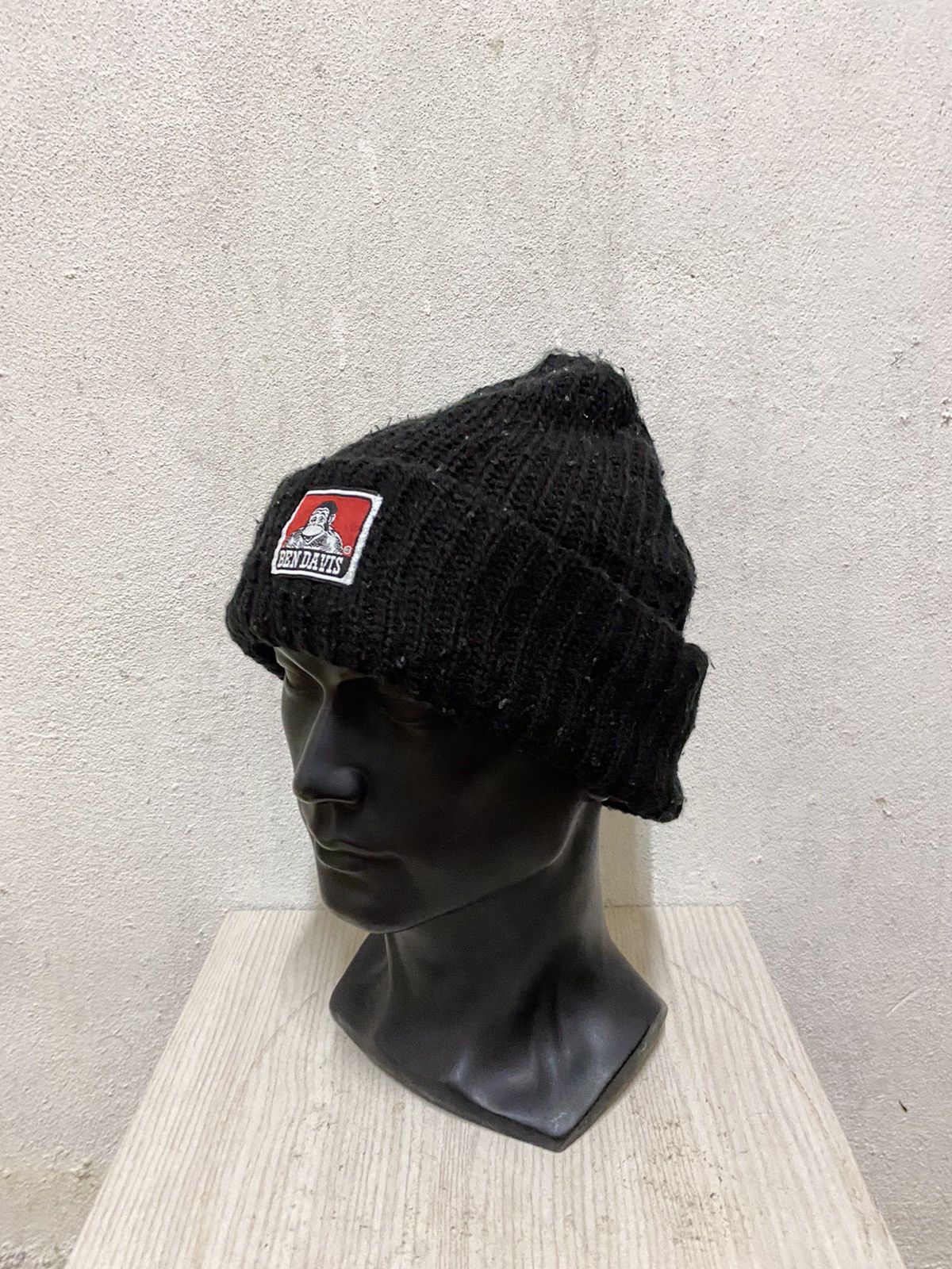 Ben Davis × Vintage Vintage Ben Davis Small Logo Beanie Hat Size ONE SIZE - 3 Thumbnail