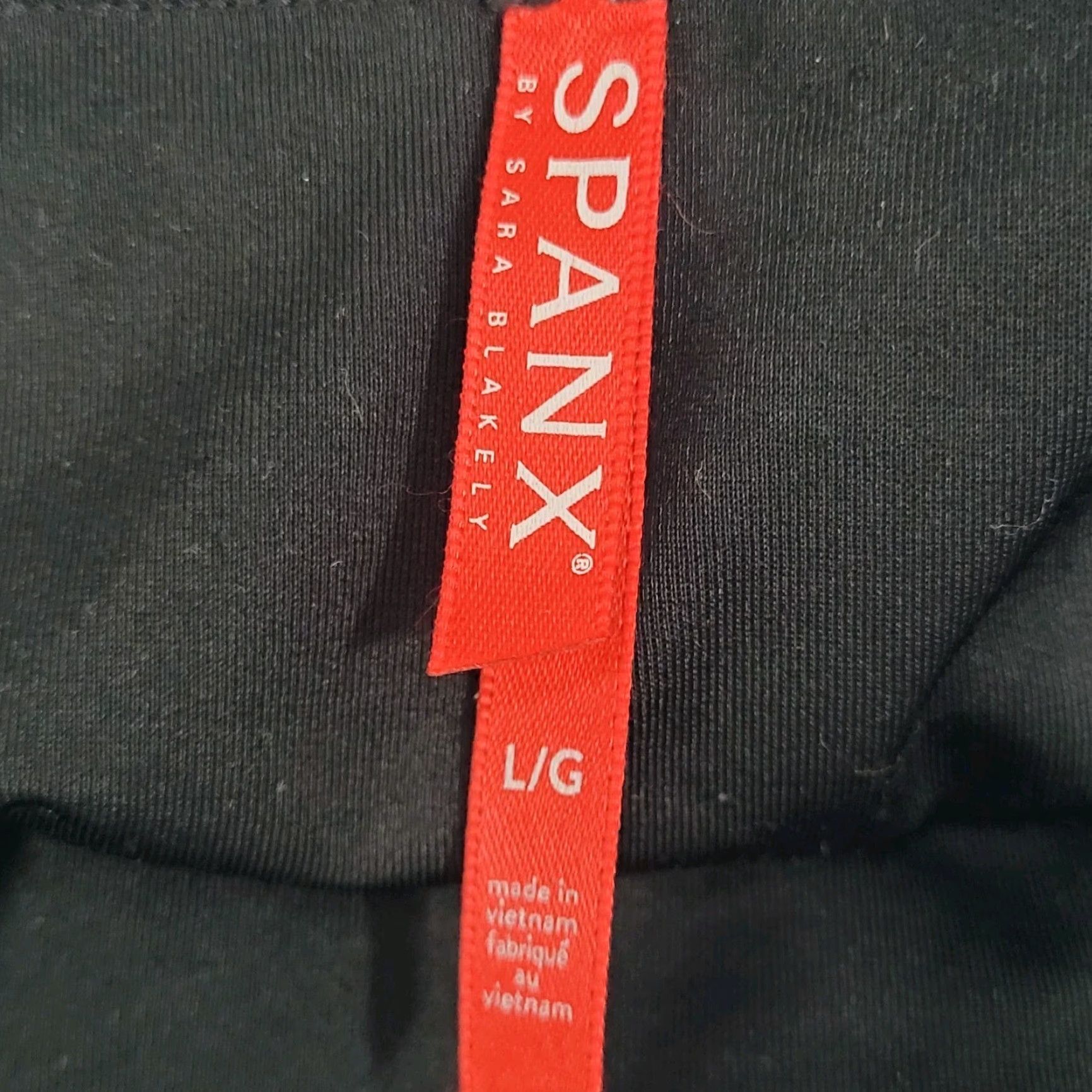 Spanx Spanx Leggings Black Faux Leather Shiny Mid Rise Ankle Pants L Womens Size 36" / US 14 / IT 50 - 3 Thumbnail