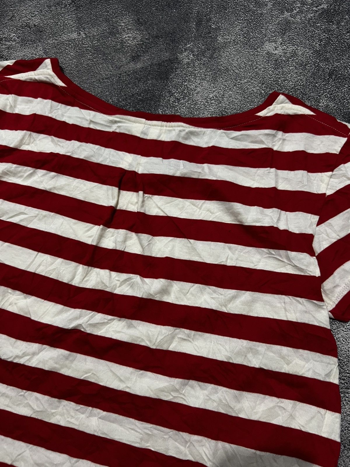 Saint Laurent Paris Saint Laurent SS14 Striped Shirt Size L / US 10 / IT 46 - 7 Thumbnail