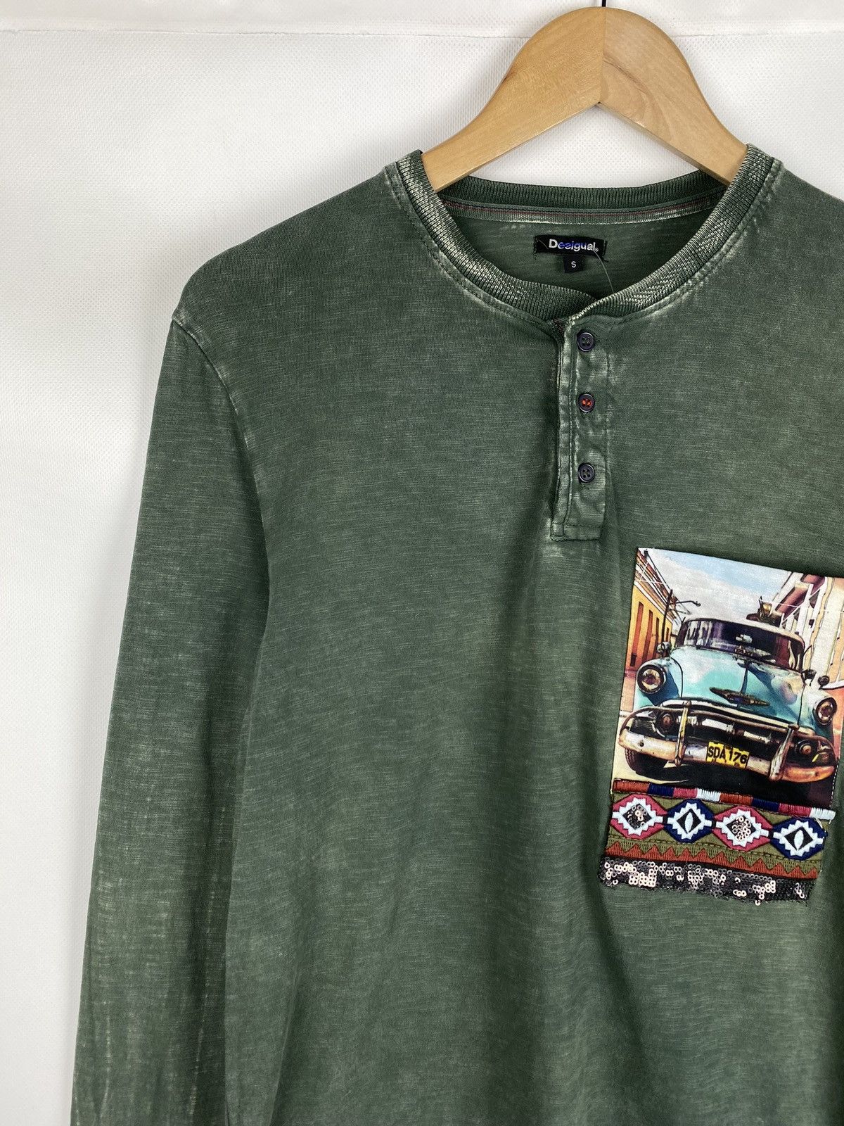 Desigual Desigual men’s long sleeve t shirt size S style 19WMTK61 Size US S / EU 44-46 / 1 - 4 Thumbnail