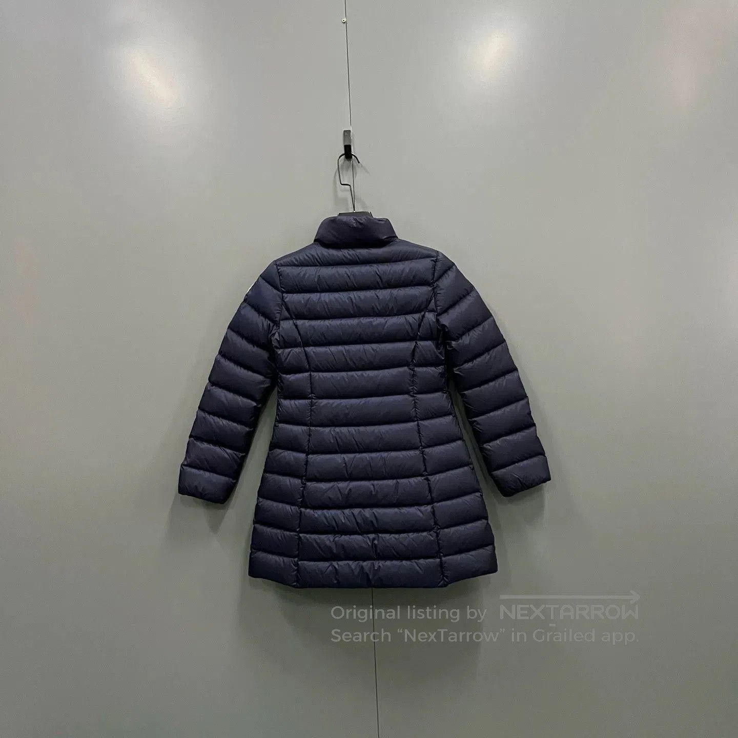 Moncler moncler navy logo down jacket size 12. Size US L / EU 52-54 / 3 - 2 Thumbnail