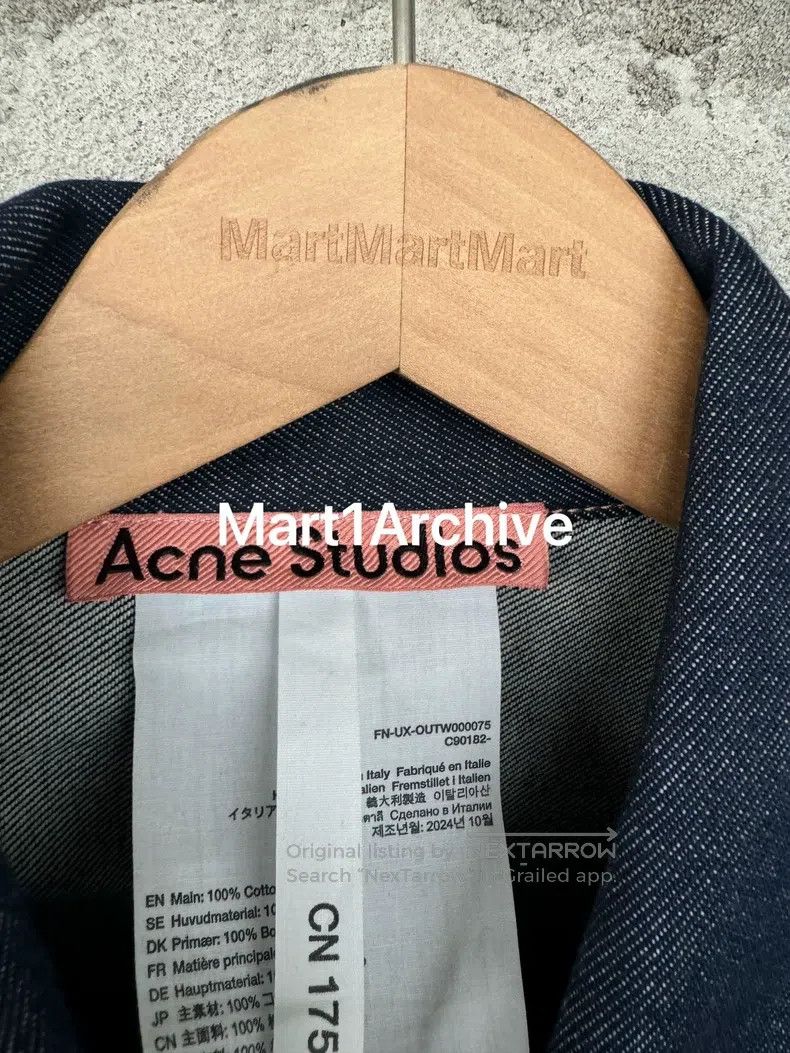 Acne Studios Acne Studios Raw Denim Jacket Size US M / EU 48-50 / 2 - 8 Thumbnail