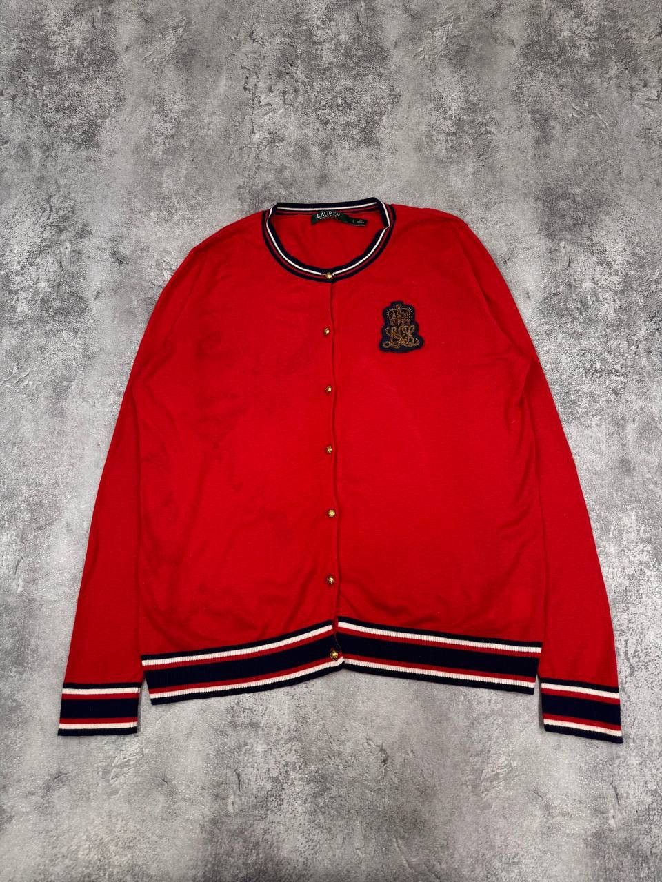 Polo Ralph Lauren Lauren Ralph Lauren Women Cotton Cardigan Red Size L Size L / US 10 / IT 46 - 1 Thumbnail