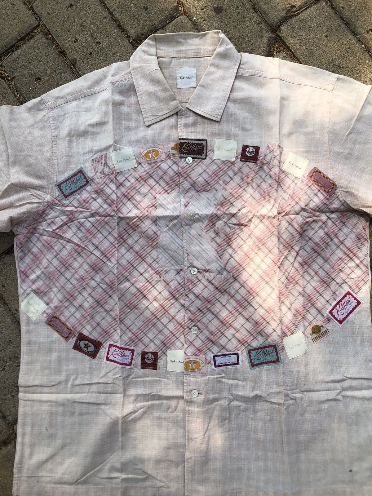 Japanese Brand × Karl Helmut × Vintage Karl helmut shirt vintage Size US M / EU 48-50 / 2 - 2 Thumbnail
