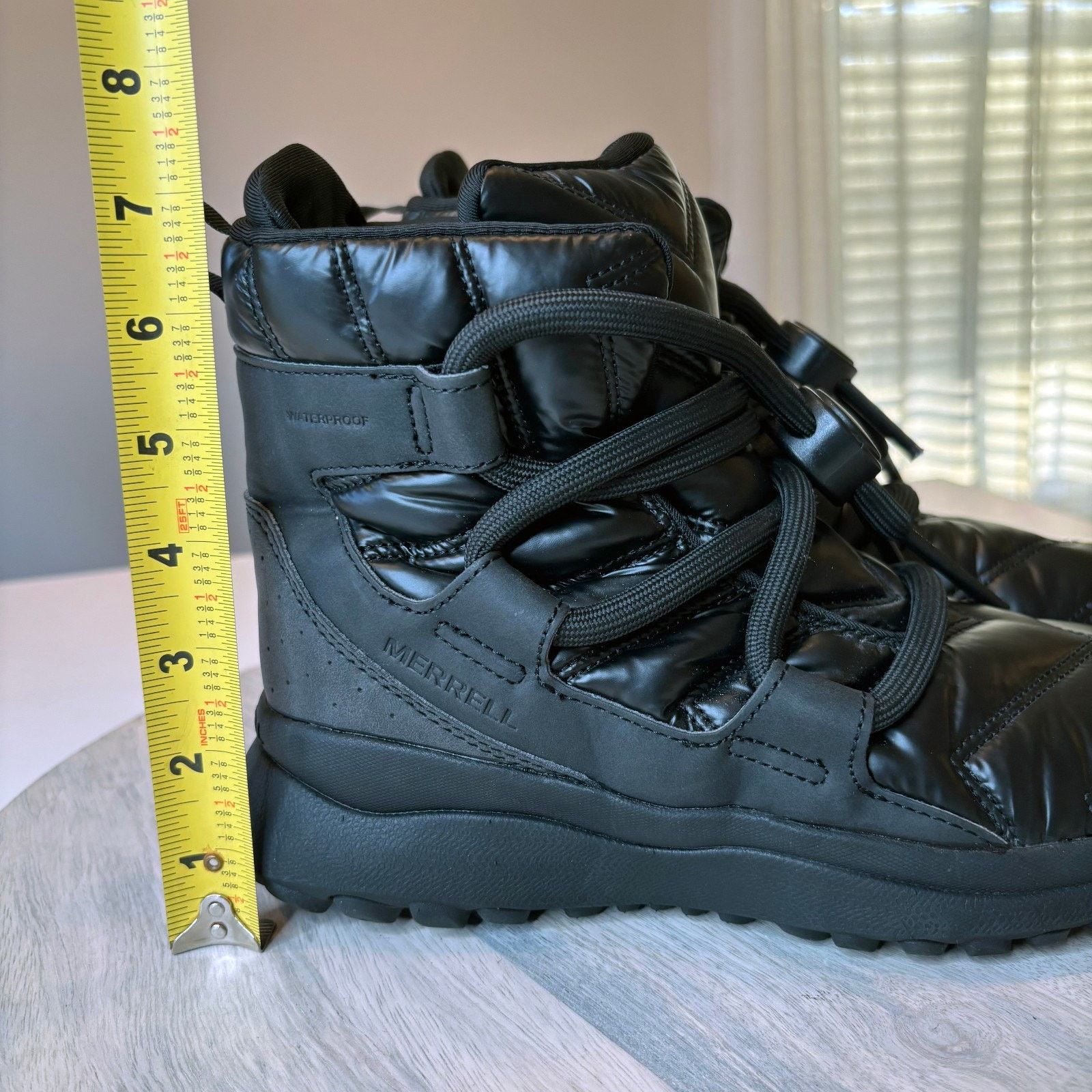 Merrell Merrell Size 6.5 Cloud Puff Lace Polar Insulated Snow Boots Size US 6.5 / IT 36.5 - 13 Thumbnail