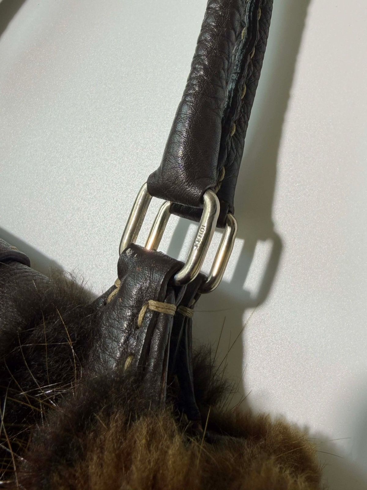 Fendi Fendi Selleria Fur Shoulder Bag Size ONE SIZE - 8 Thumbnail