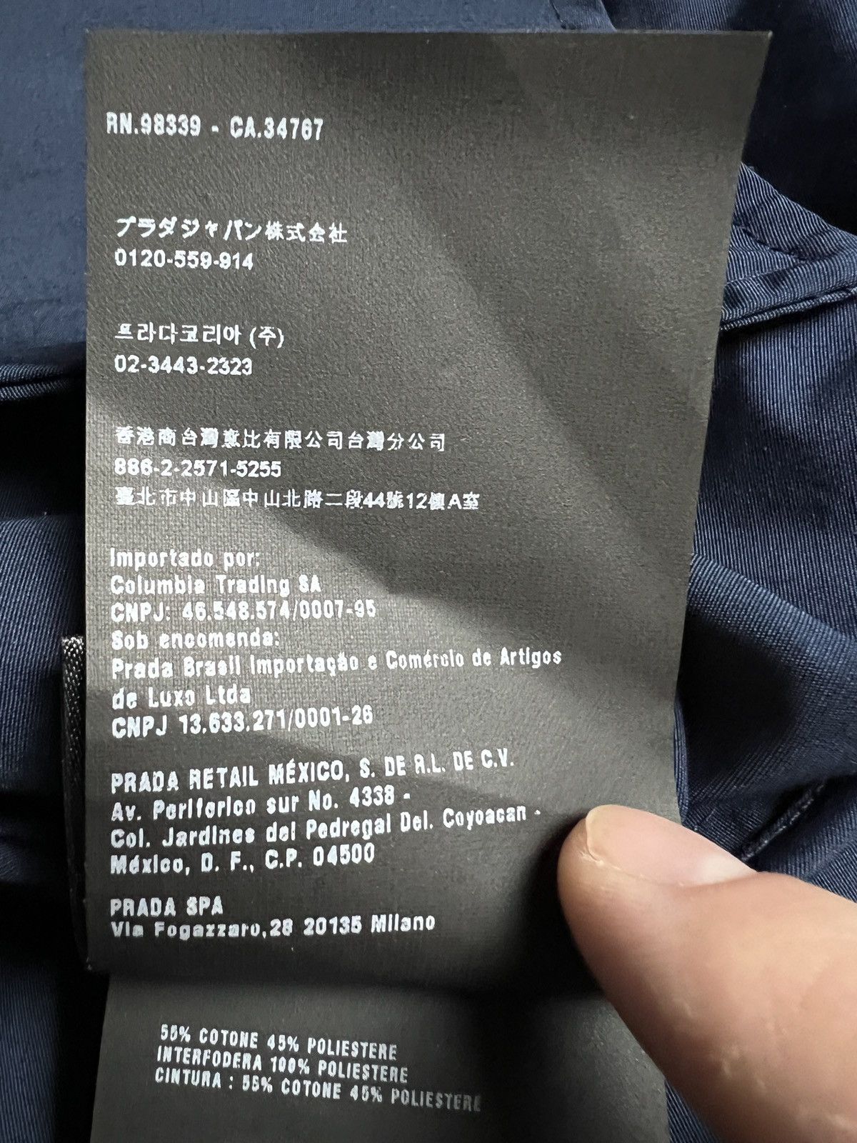 Prada Classic Prada Rain Trench Coat Double-Breasted Rare Blazer Size S / US 4 / IT 40 - 19 Thumbnail