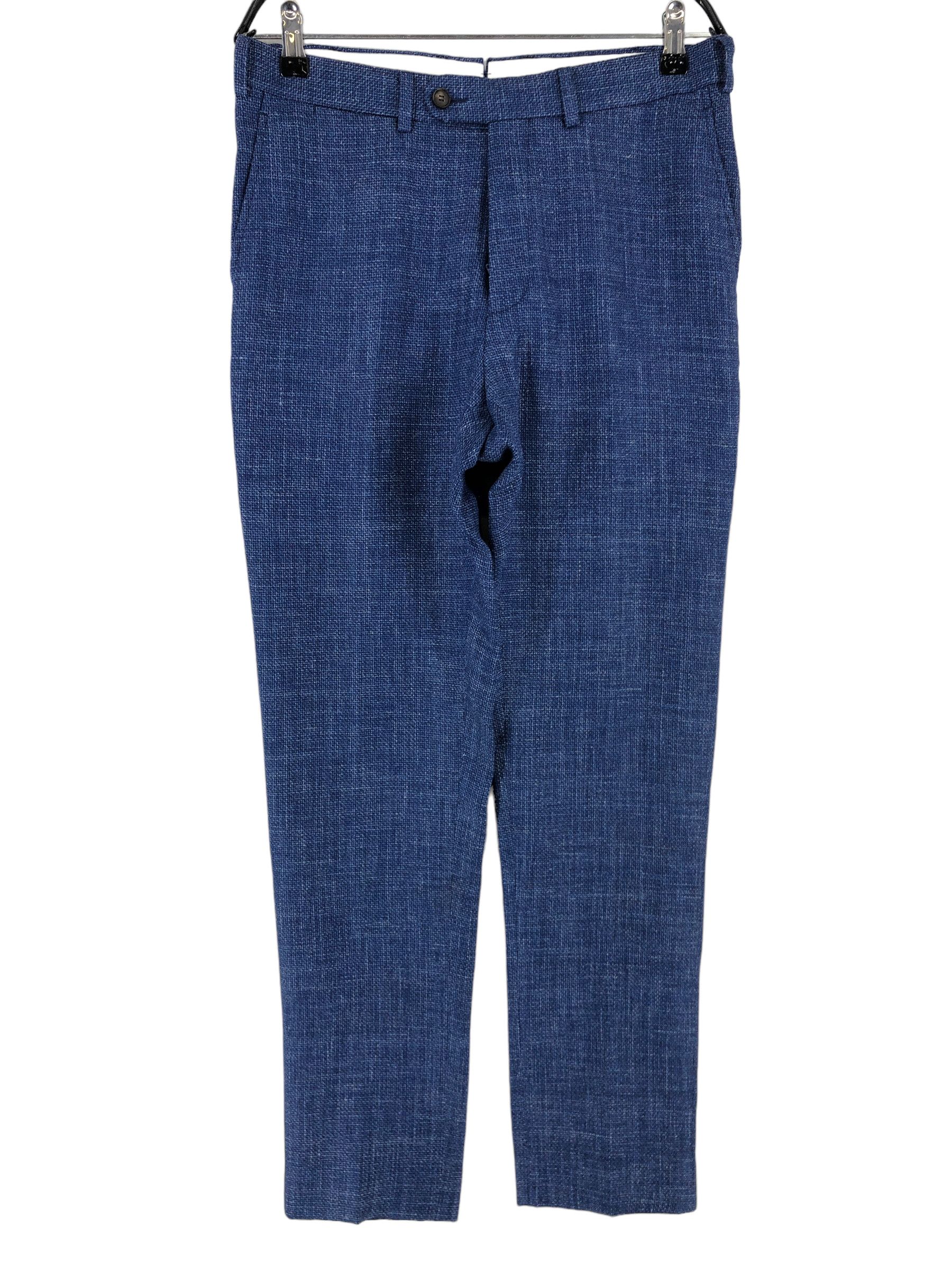 Brescia Wool Silk Linen Formal Trousers Size 23 - W30 L31