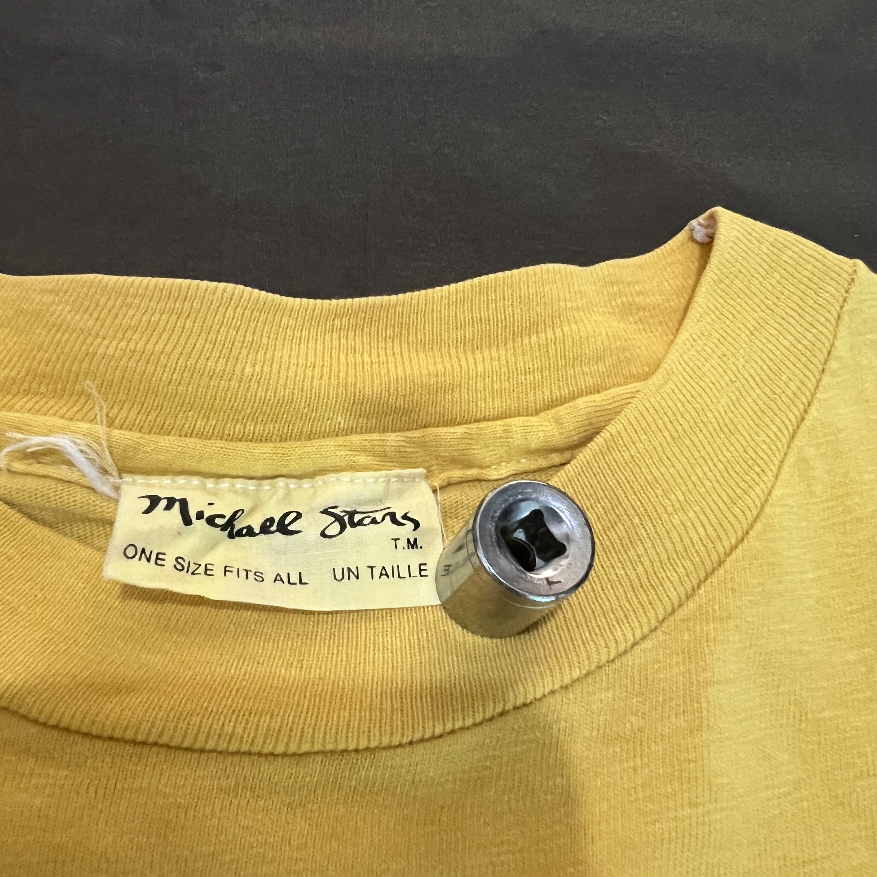 Designer × Michael Stars × Vintage Vintage 90s Michael Stars Sumo the wrestlers Tee Size US L / EU 52-54 / 3 - 4 Thumbnail