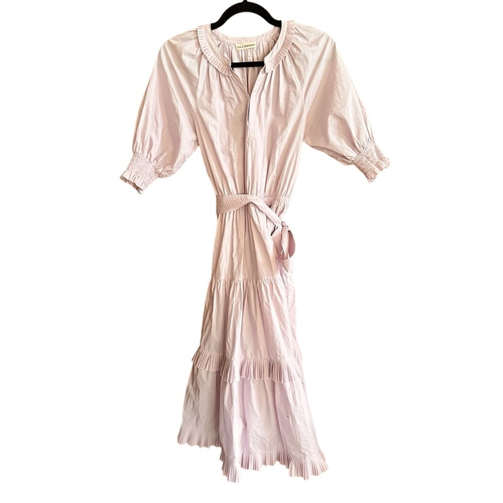 Ulla Johnson Ulla Johnson Dasha Dress – Thistle (Purple) – Size 4 – EUC Size S / US 4 / IT 40 - 4 Thumbnail