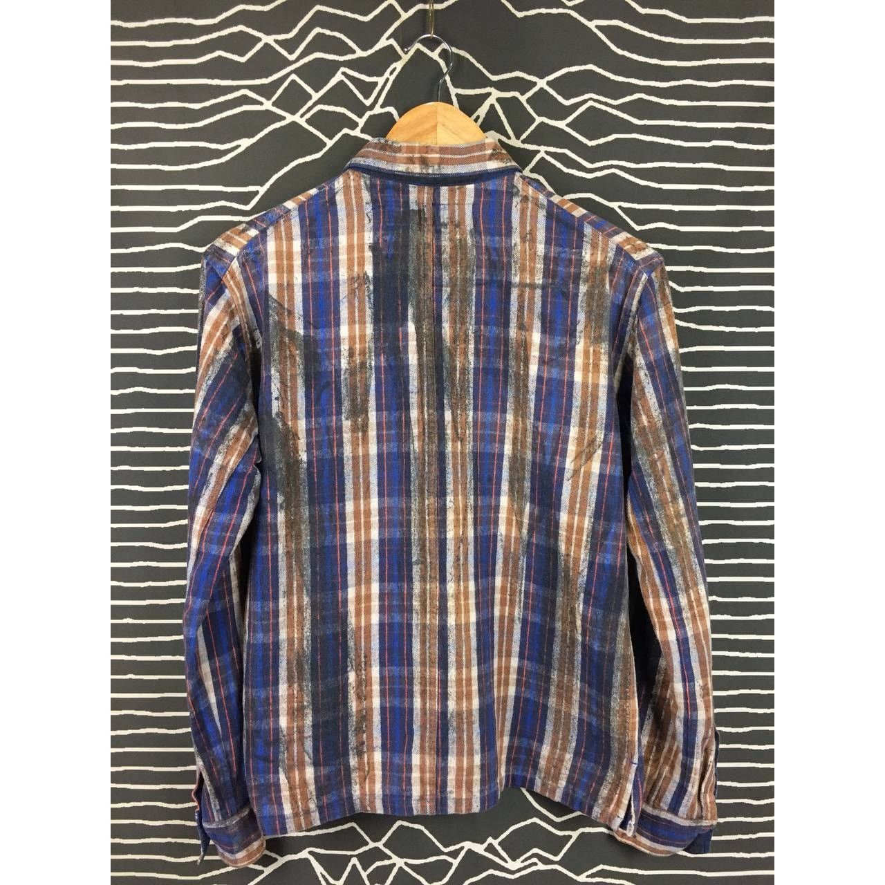 Flannel × Japanese Brand × NANO universe Nano Universe Grunge Aesthetic Plaid Flannel Shirt Size US M / EU 48-50 / 2 - 7 Thumbnail