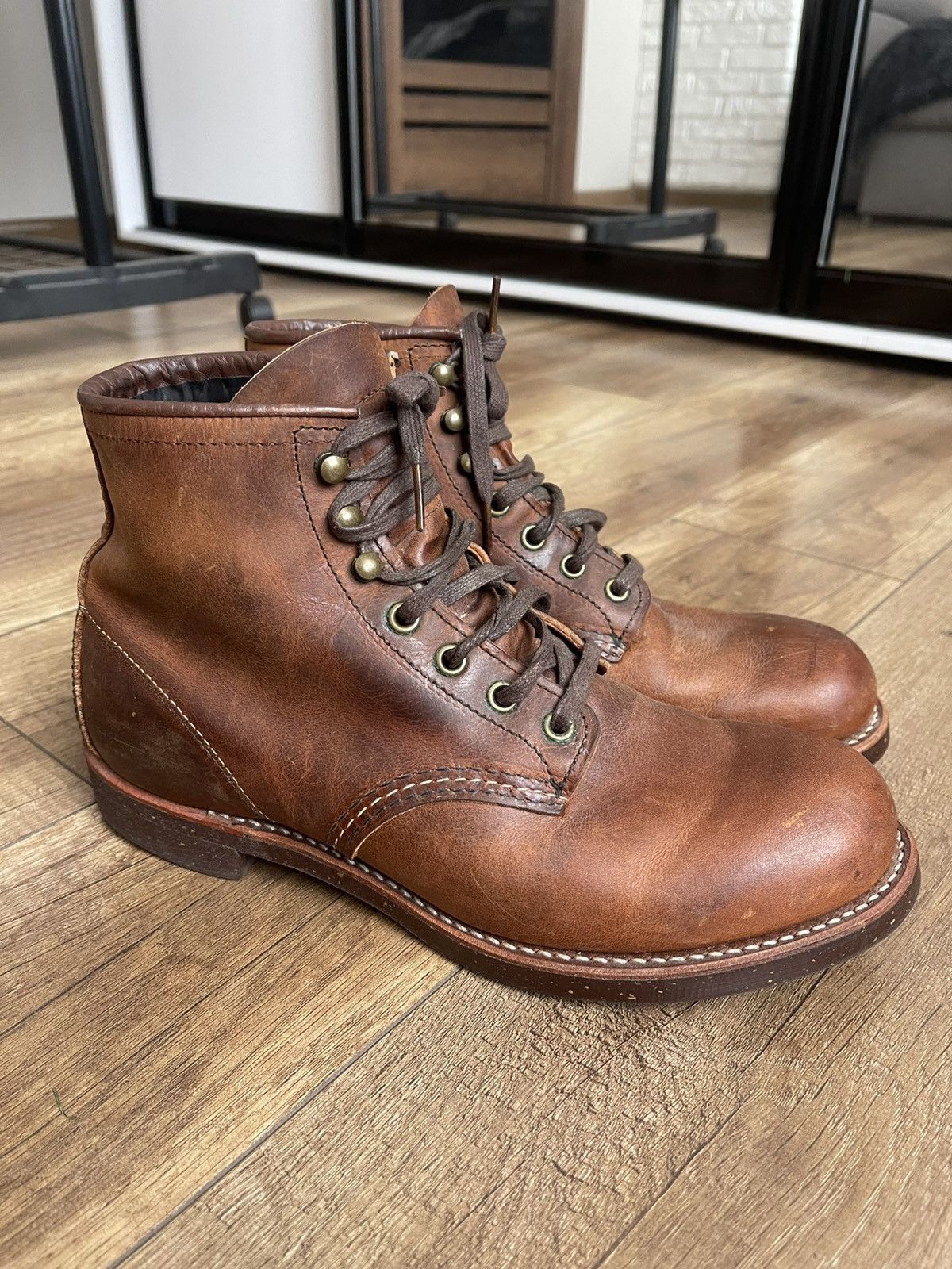 Red Wing Red Wing 2959 Blacksmith Vintage Leather Shoes Boots USA Size US 7.5 / EU 40-41 - 1 Thumbnail