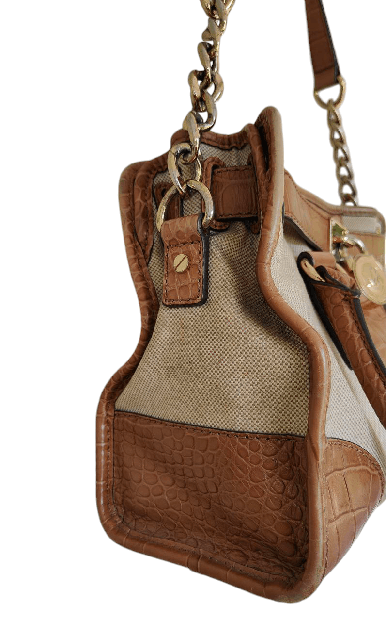 Michael Kors Michael Kors Hamilton Walnut Brown Leather Size ONE SIZE - 8 Thumbnail