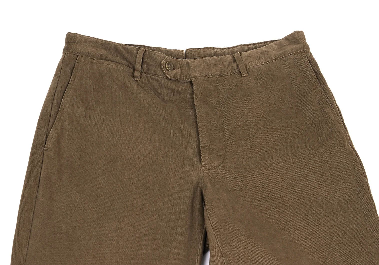 Dries Van Noten Cotton Straight Pants in Brown, Size 46 Size US 30 / EU 46 - 2 Thumbnail