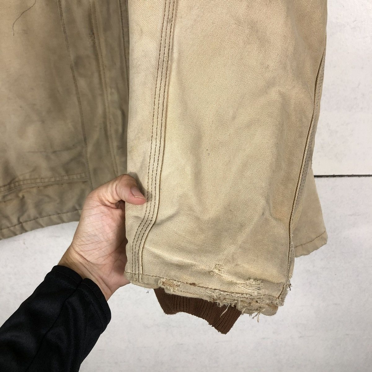 Carhartt 🔥VINTAGE CARHARTT DETROIT DUCK CANVAS JACKET BLANKET LINING Size US L / EU 52-54 / 3 - 15 Thumbnail