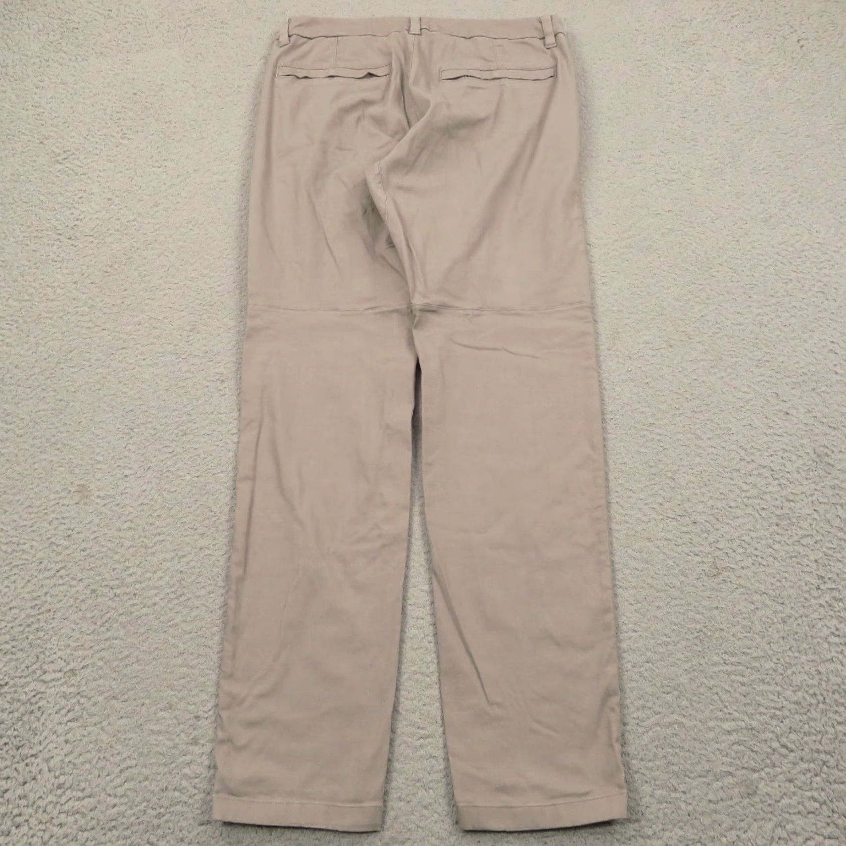 Lululemon Lululemon Mens Pants Commission Slim Oxford Lightweight Beige 31x32 Chino 5-Pocket City Modern Mens Size US 31 - 2 Thumbnail