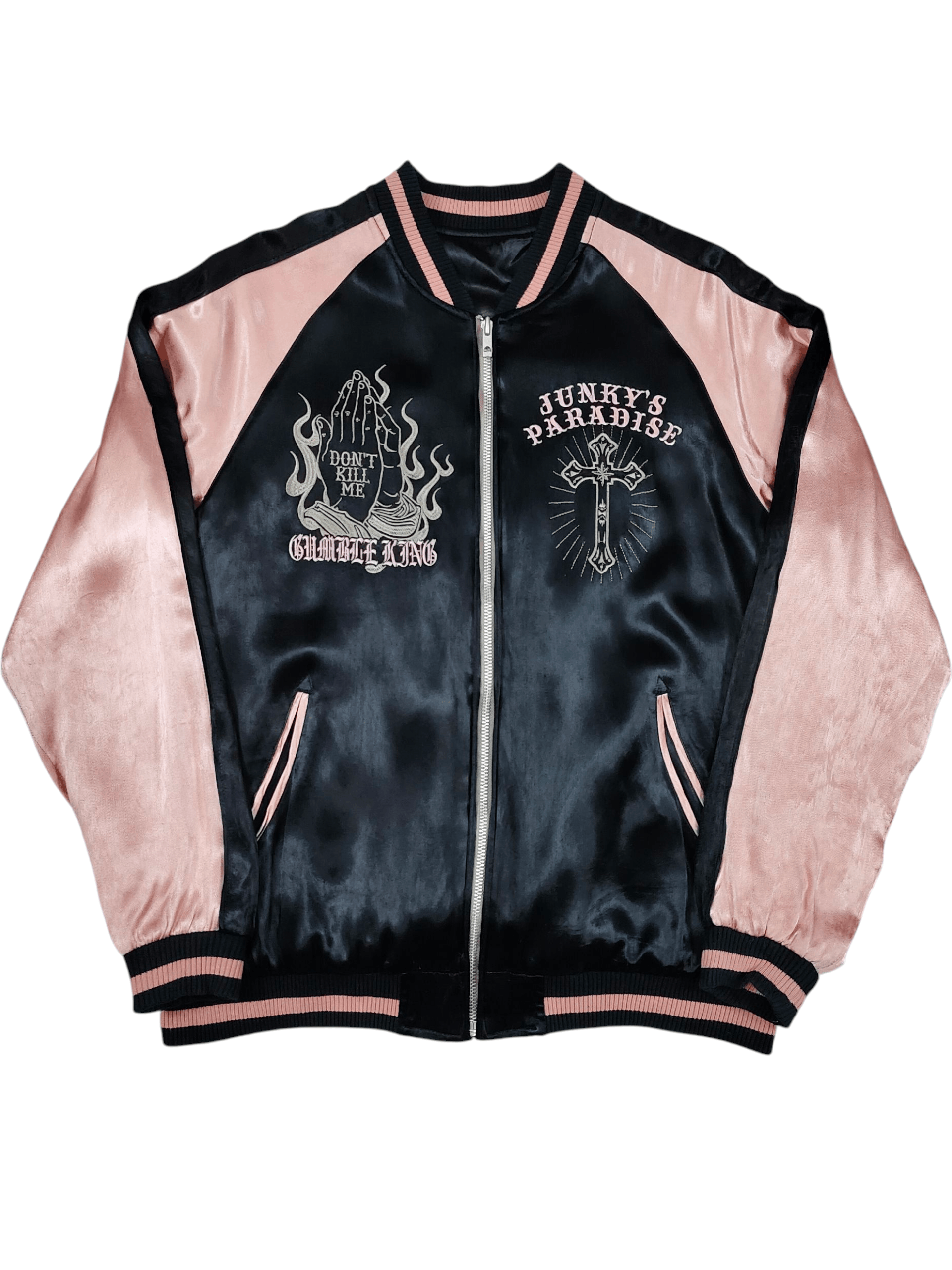 ❤️‍🔥Junky's Paradise 🇯🇵Tatto Art Reversible Rayon Sukajan