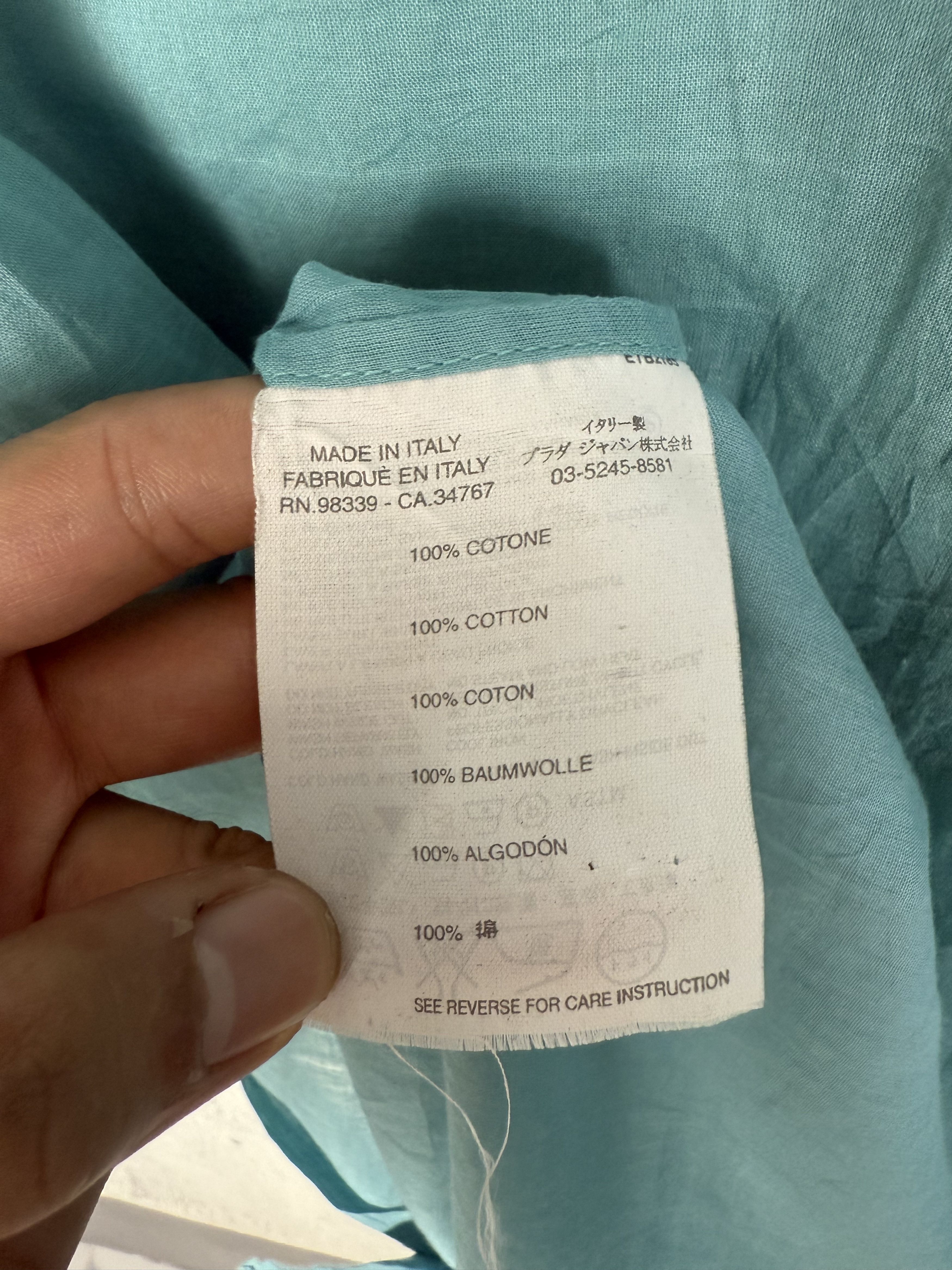 Prada Prada Shirt Size US M / EU 48-50 / 2 - 5 Thumbnail