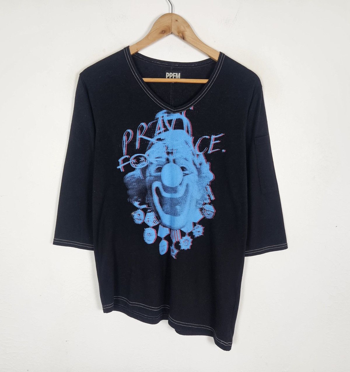 PPFM PPFM Pray for Peace Clown shirt Size US M / EU 48-50 / 2 - 2 Thumbnail