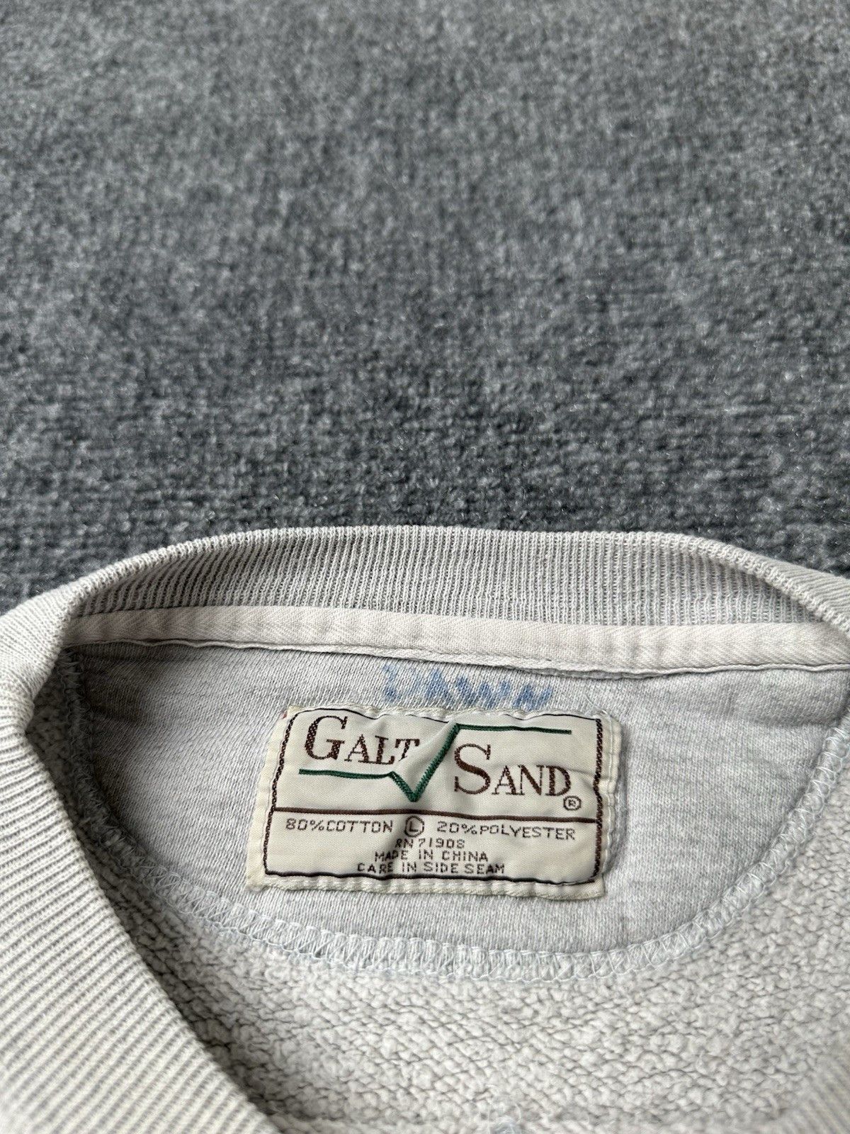 Other Mens Crewneck Galt Sand Michigan Wolverines Sweatshirt, Sz L Size US L / EU 52-54 / 3 - 4 Thumbnail