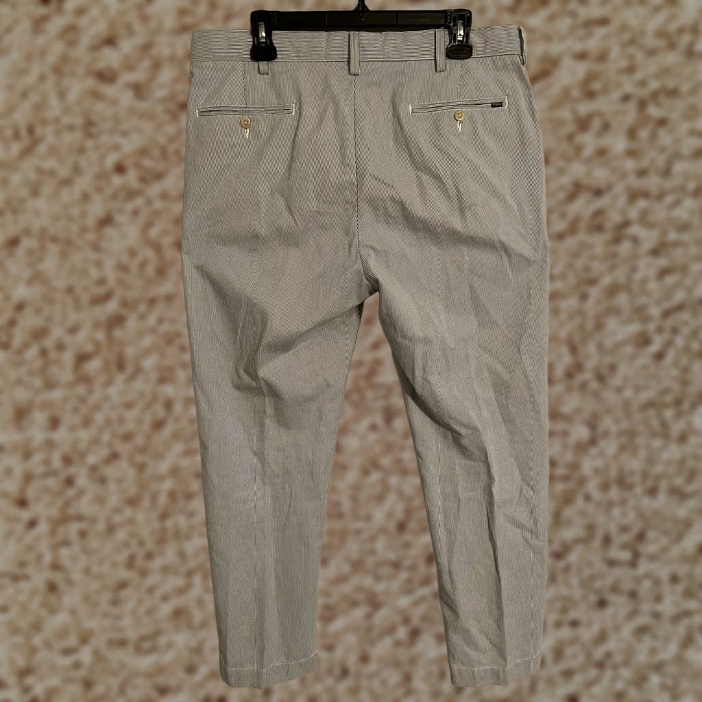 Polo Ralph Lauren Polo Ralph Lauren Classic Fit Light Blue Pinstripe Stifel Pants Men's 36x30 Size US M / EU 48-50 / 2 - 1 Thumbnail