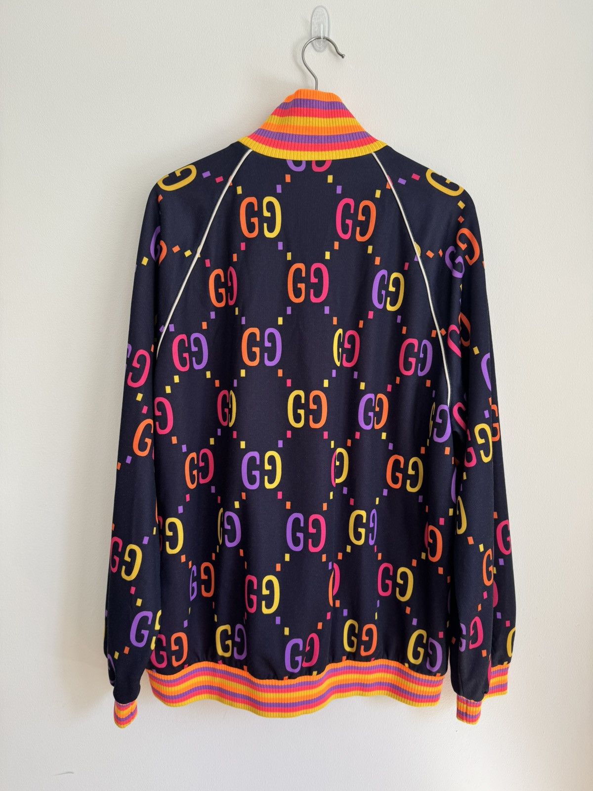 Gucci Gucci Monogram Track Jacket Size US XL / EU 56 / 4 - 7 Thumbnail