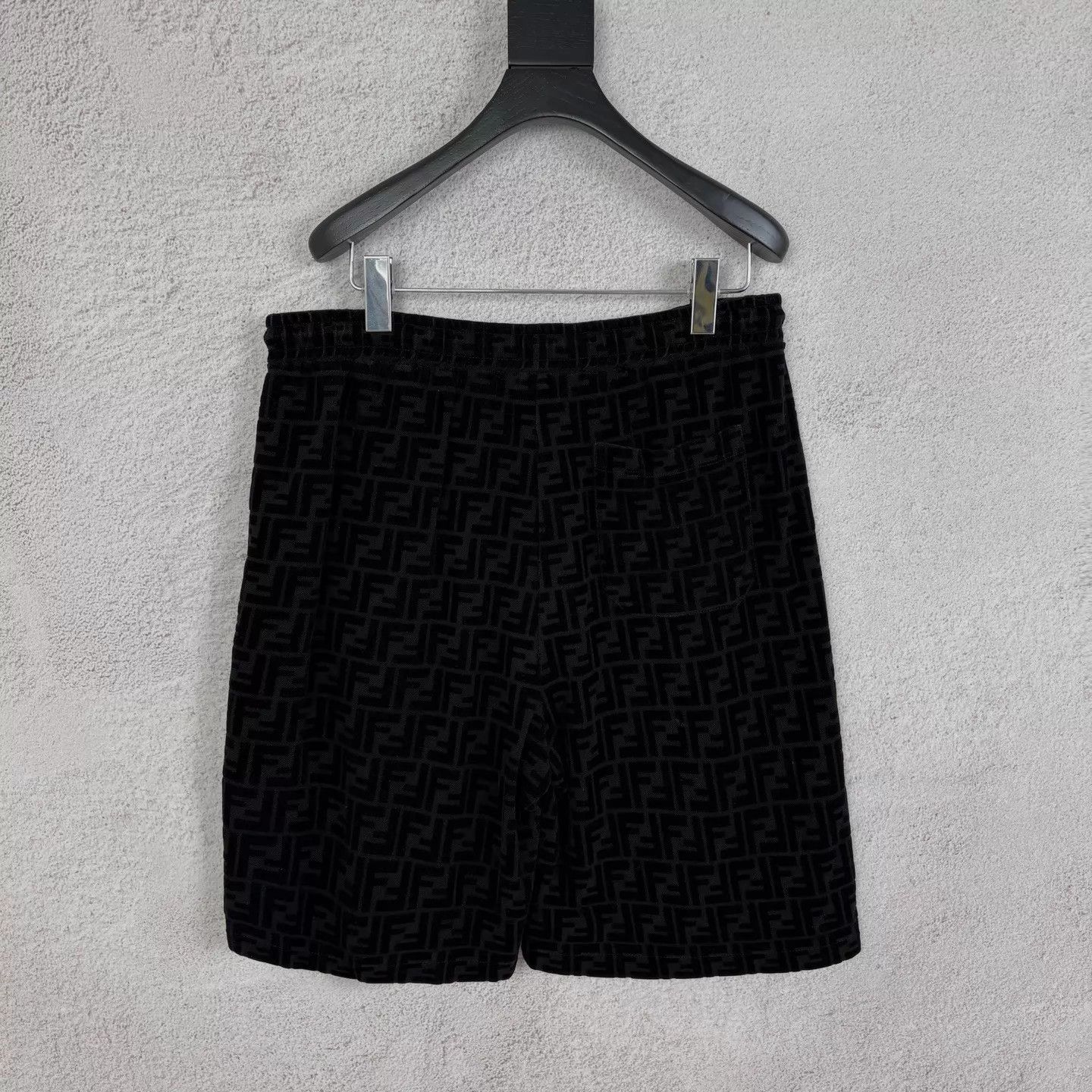Fendi FENDI All Over Logo Flocked Shorts 52 New Size US 36 / EU 52 - 2 Thumbnail