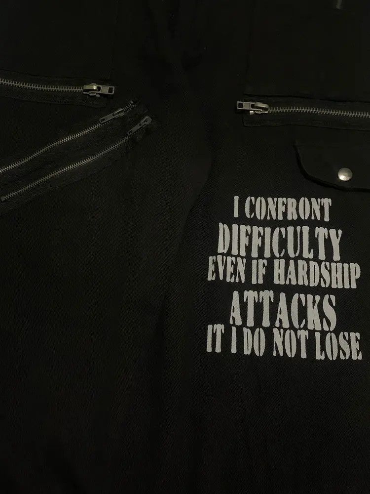 If Six Was Nine Sex Pot Revenge Punk Bondage Pants Size US 34 / EU 50 - 1 Thumbnail